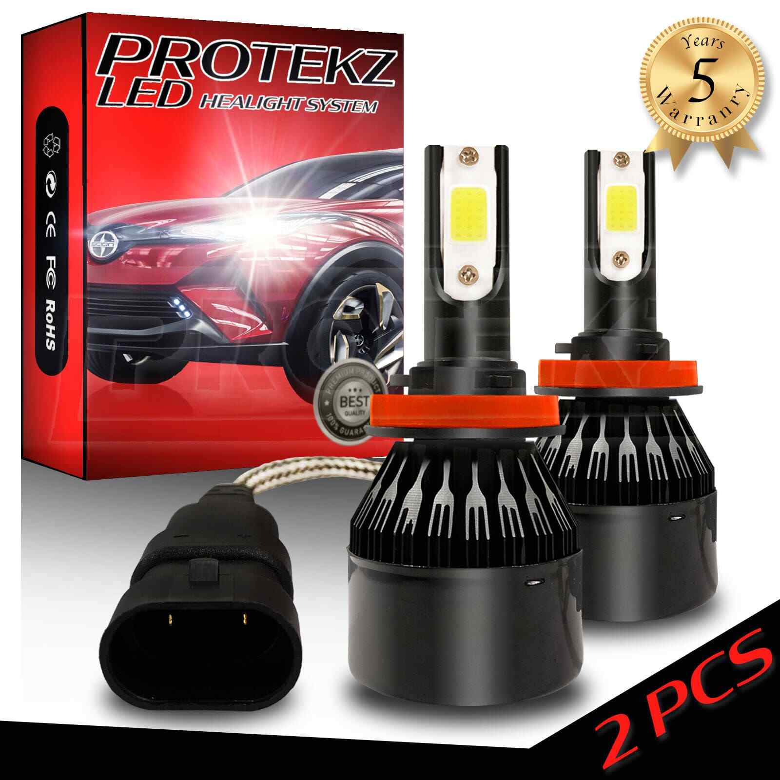 H11 LED Headlight Bulbs H8 H9 H16 Protekz 5 Years Warranty 60Days Free Return