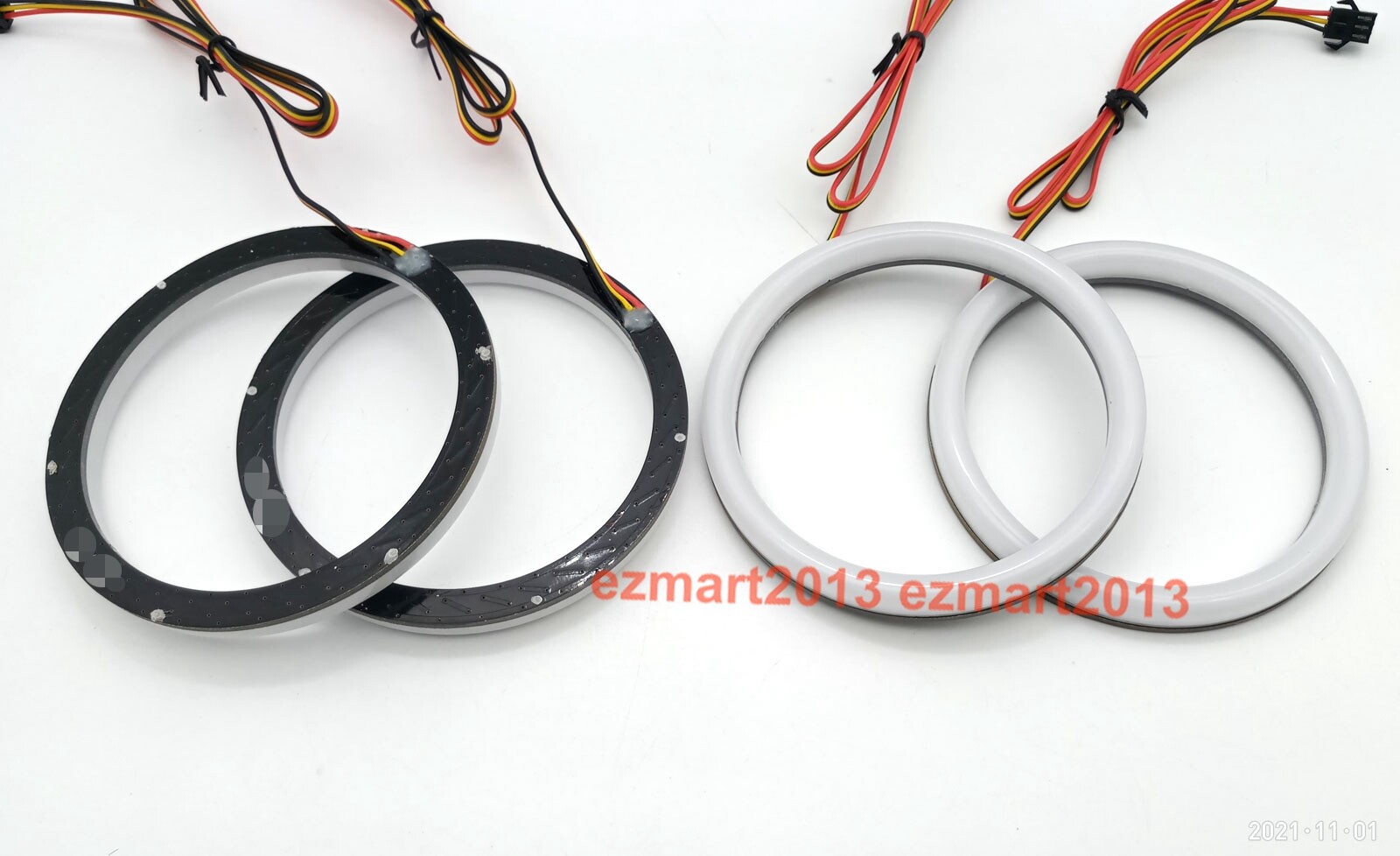 RGBW Dream color Flow series Chasing halo with Turn Signal Flash DRL Bluetooth