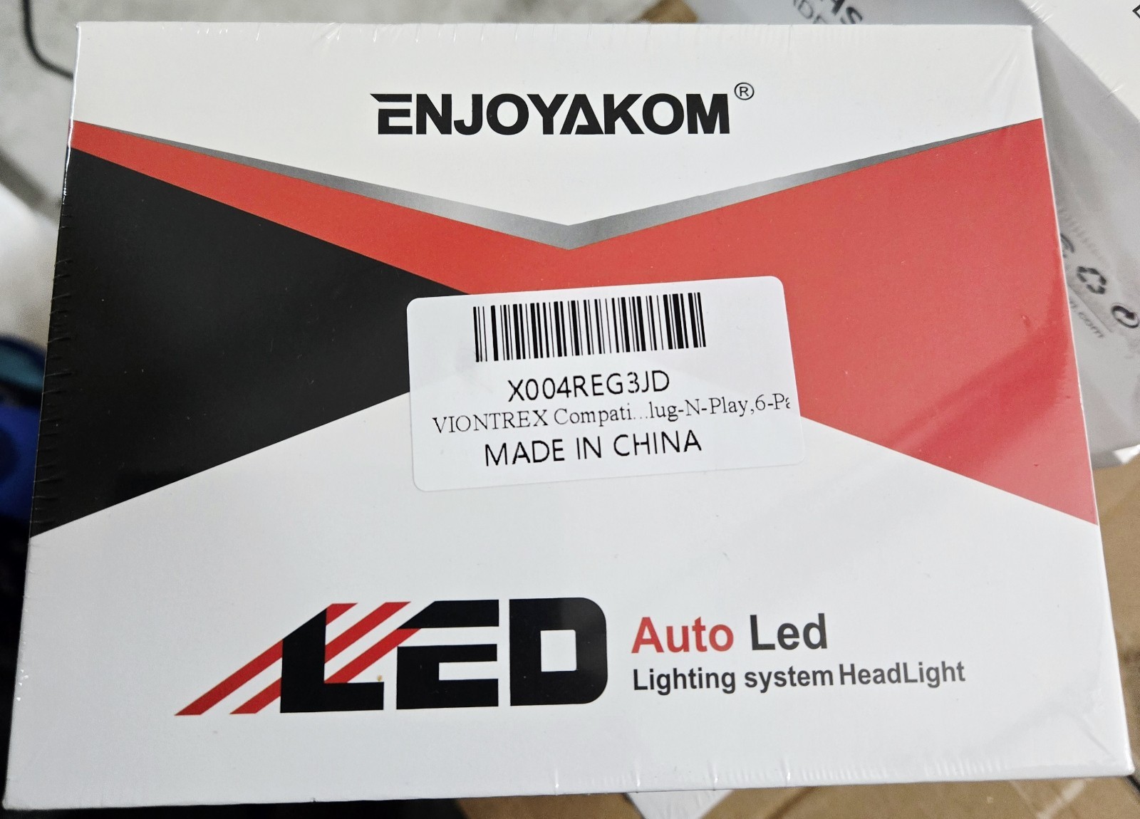 ENJOYAKOM LED Headlight Bulbs H8 H9 H11 9005 HB3 H10 Plug & Play – Brand New Sea