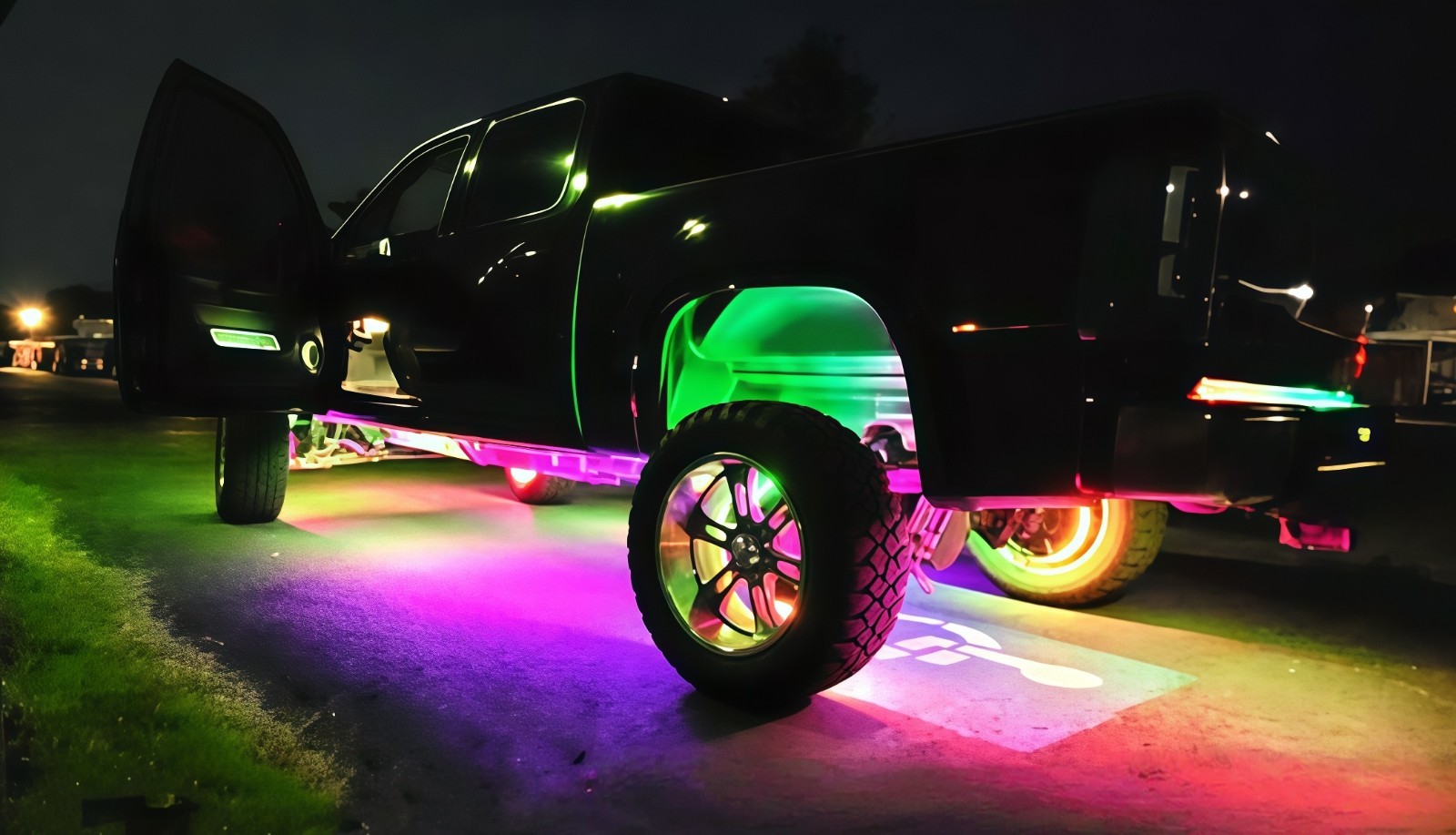 Smoked Full Tinted Black PCB Strips Dream Color CHASING 4FT 6.5FT 16.5FT Lights