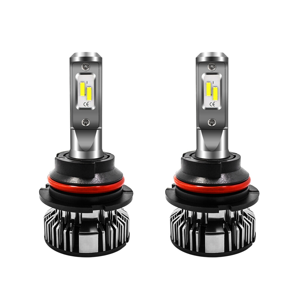 Alla Lighting 9004 Headlight Bulb,Old Halogen Convert to Pure White Bright LED