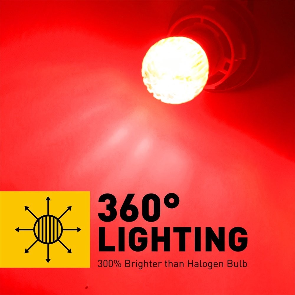 AUXITO 7443 7440 SMD LED Back Up Reverse Light Bulbs 6000K Super White Canbus