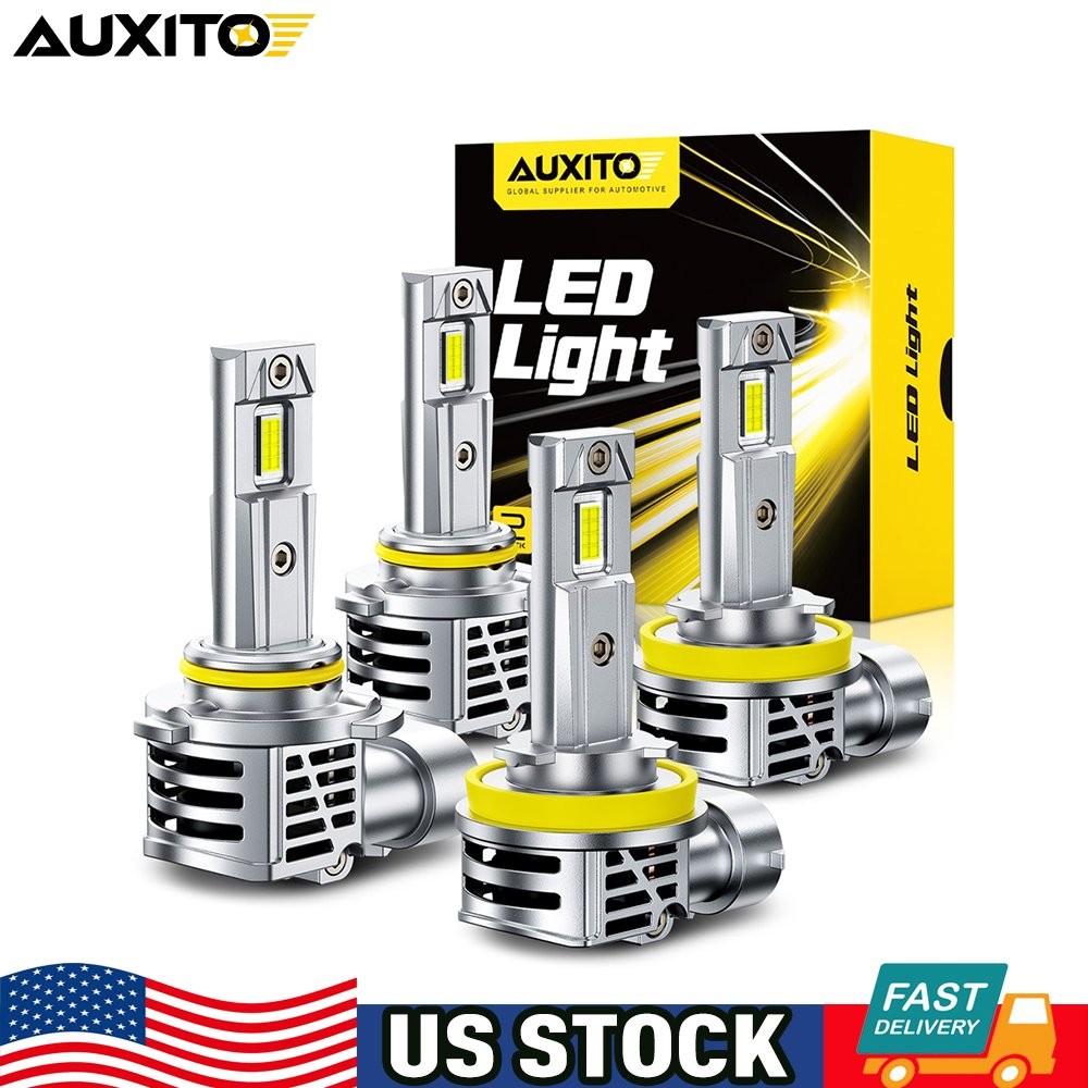 9005+H11 LED Combo COB LED Headlight Kit 360000LM Light Bulbs Hi/Low Beam 4-40X