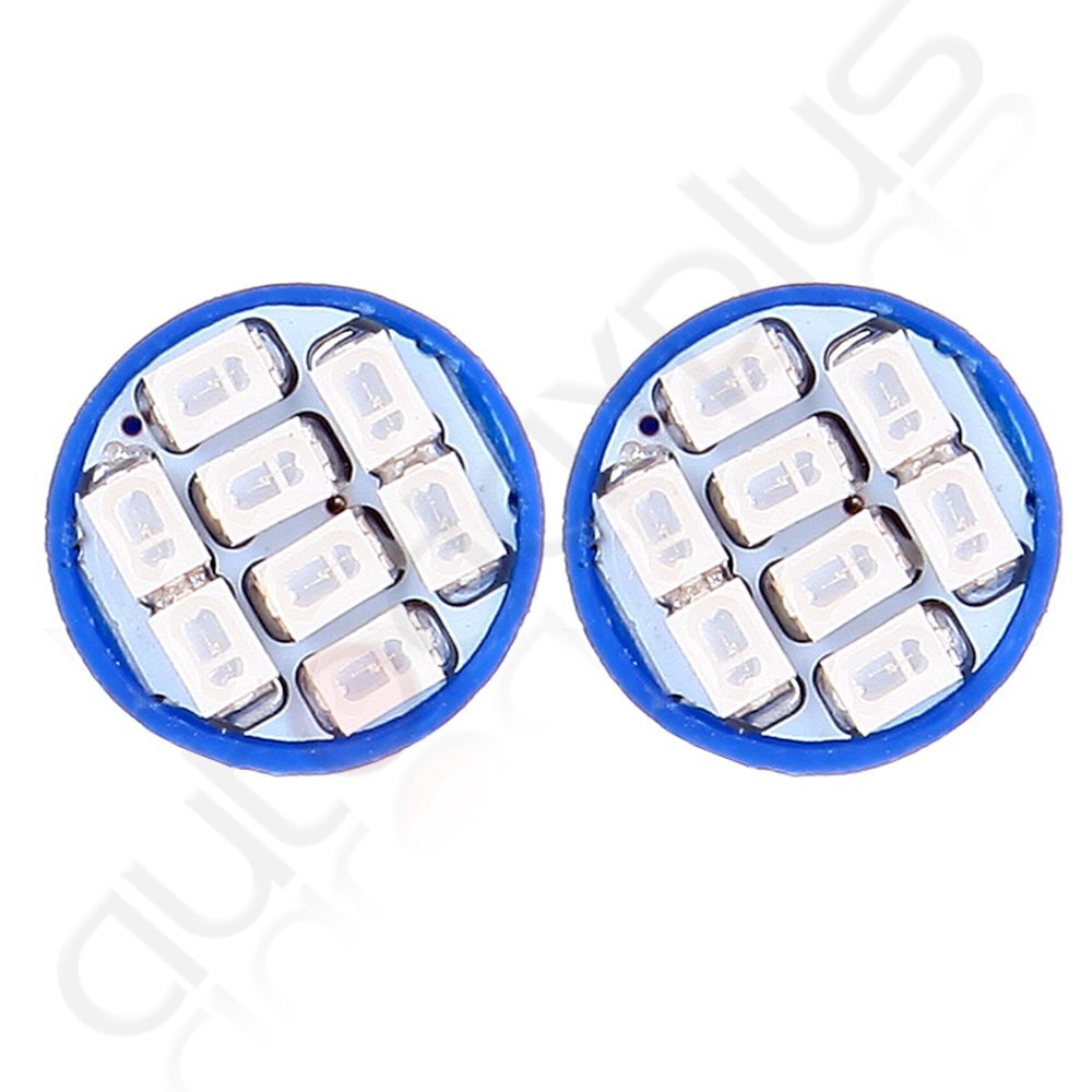 5PCS SMOKE LENS ROOF TOP CAB MARKER LIGHTS +PURPLE LED 12V FOR DODGE FORD TRUCK