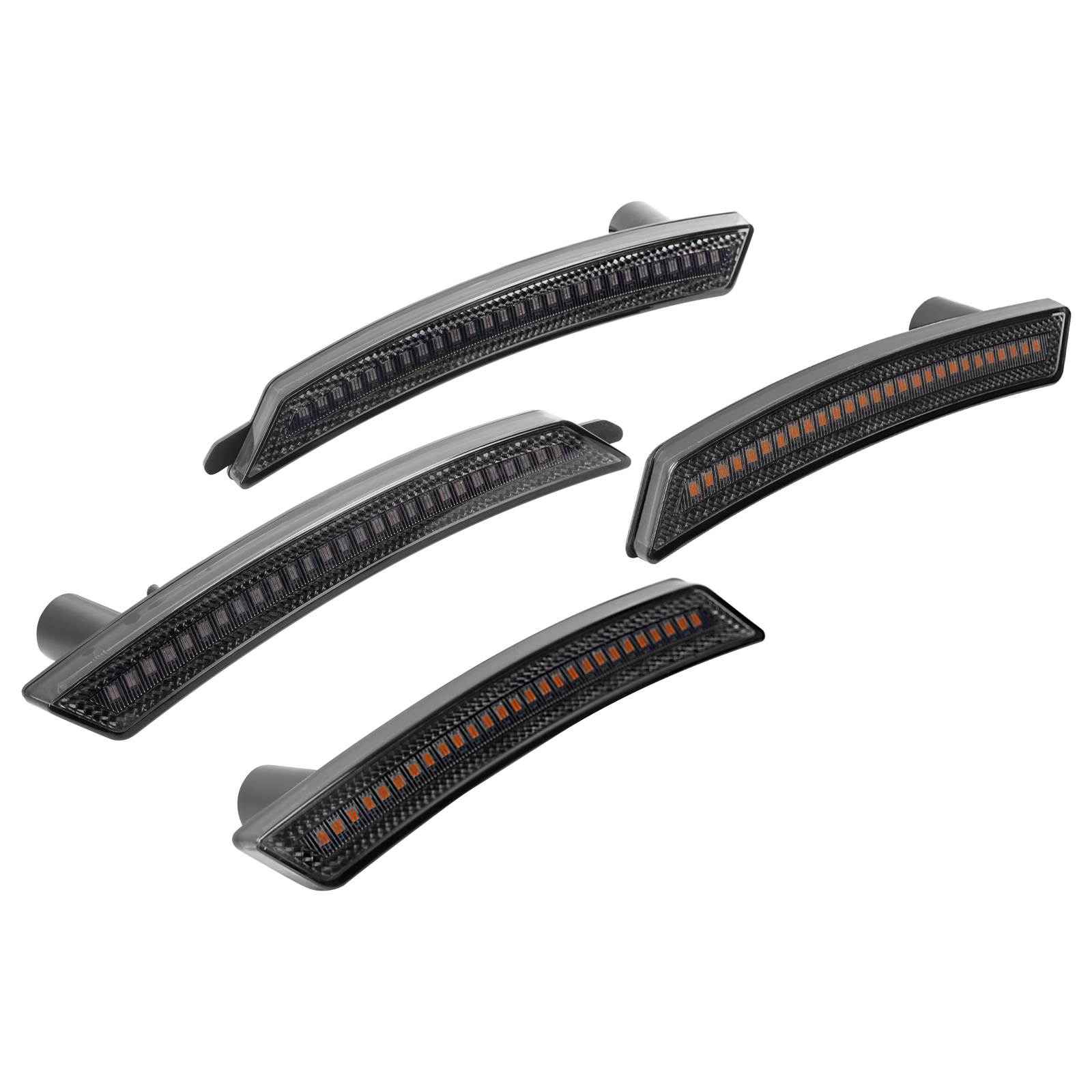 4PCS For Mini Cooper R55 R56 R57 R58 R59 R60 Front Rear LED Side Marker Lights