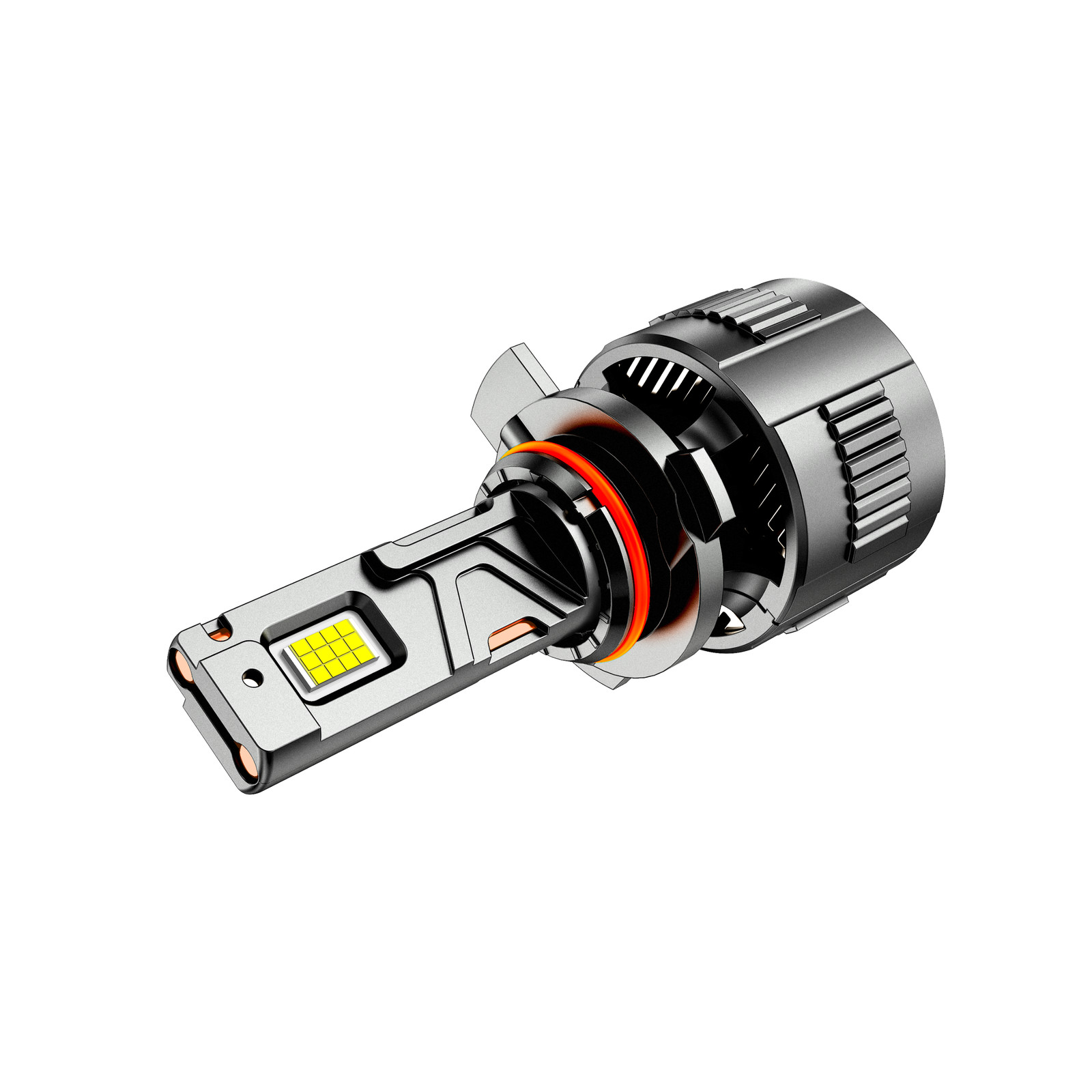 AUXBEAM 9012 LED Headlight Bulb High Low Beam 32000LM Super Bright 6500K Canbus
