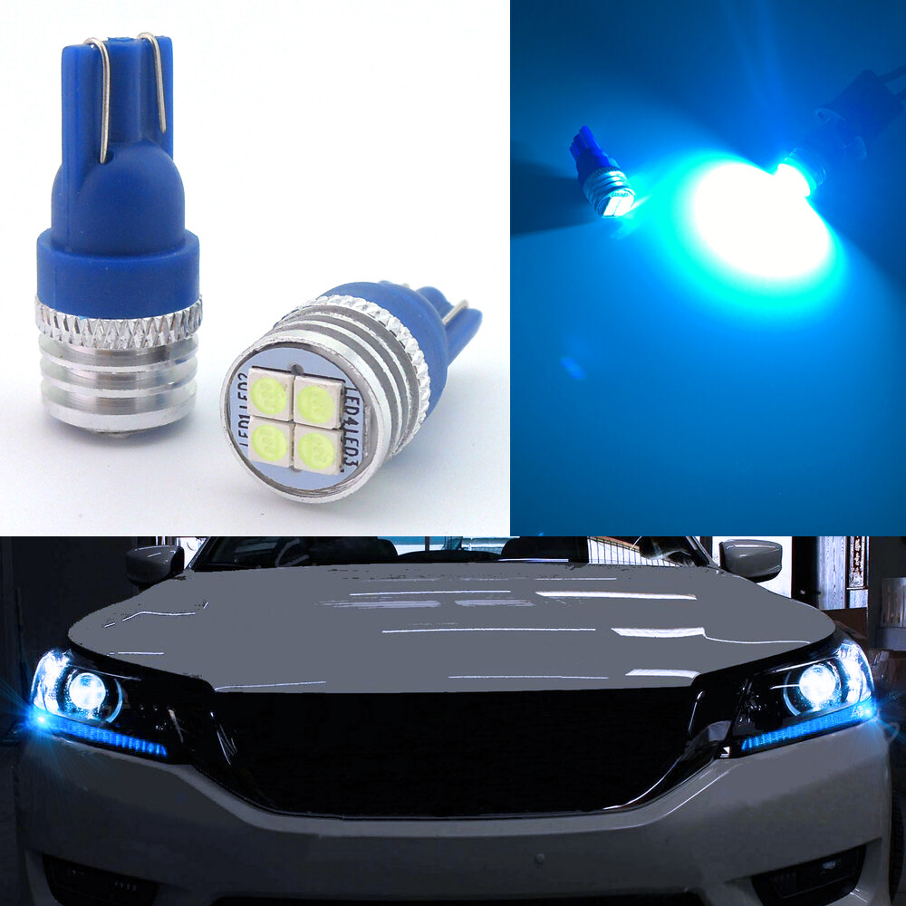 Bright Ice Blue LED Lights Fit for 2013-2015 Honda Accord Headlight Strip Bulbs