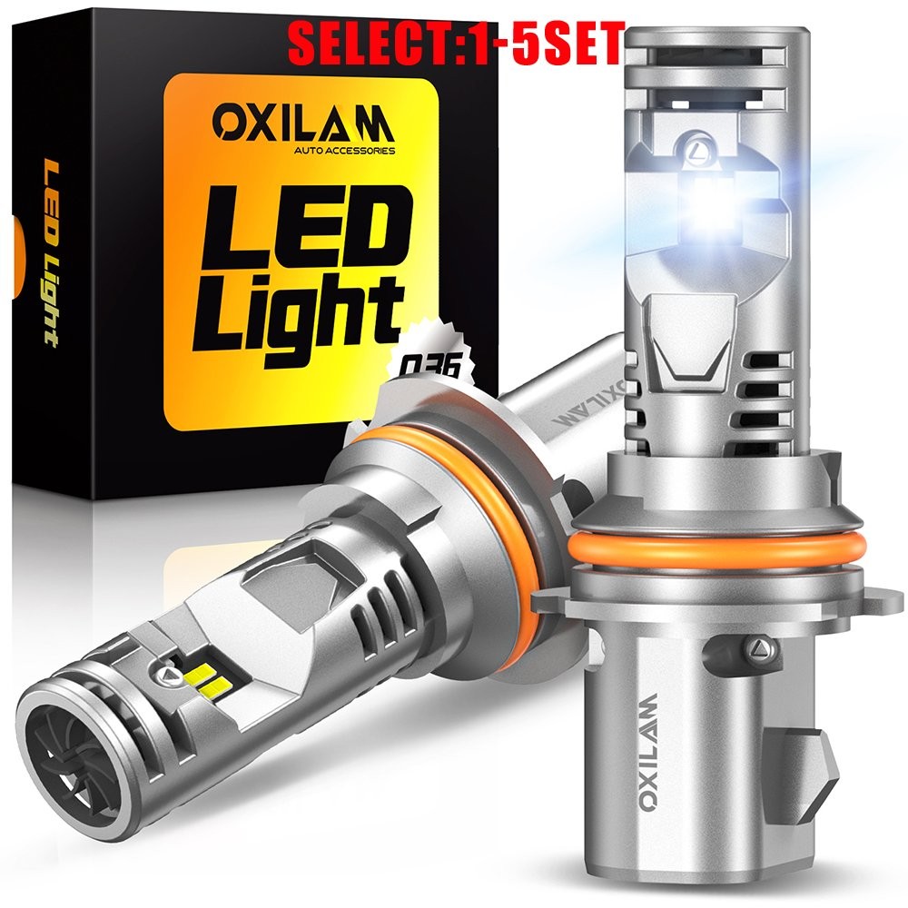 9007 HB5 LED Headlight Bulbs Ultra Bright 80000LM 6500K High Low Beam 2-10X