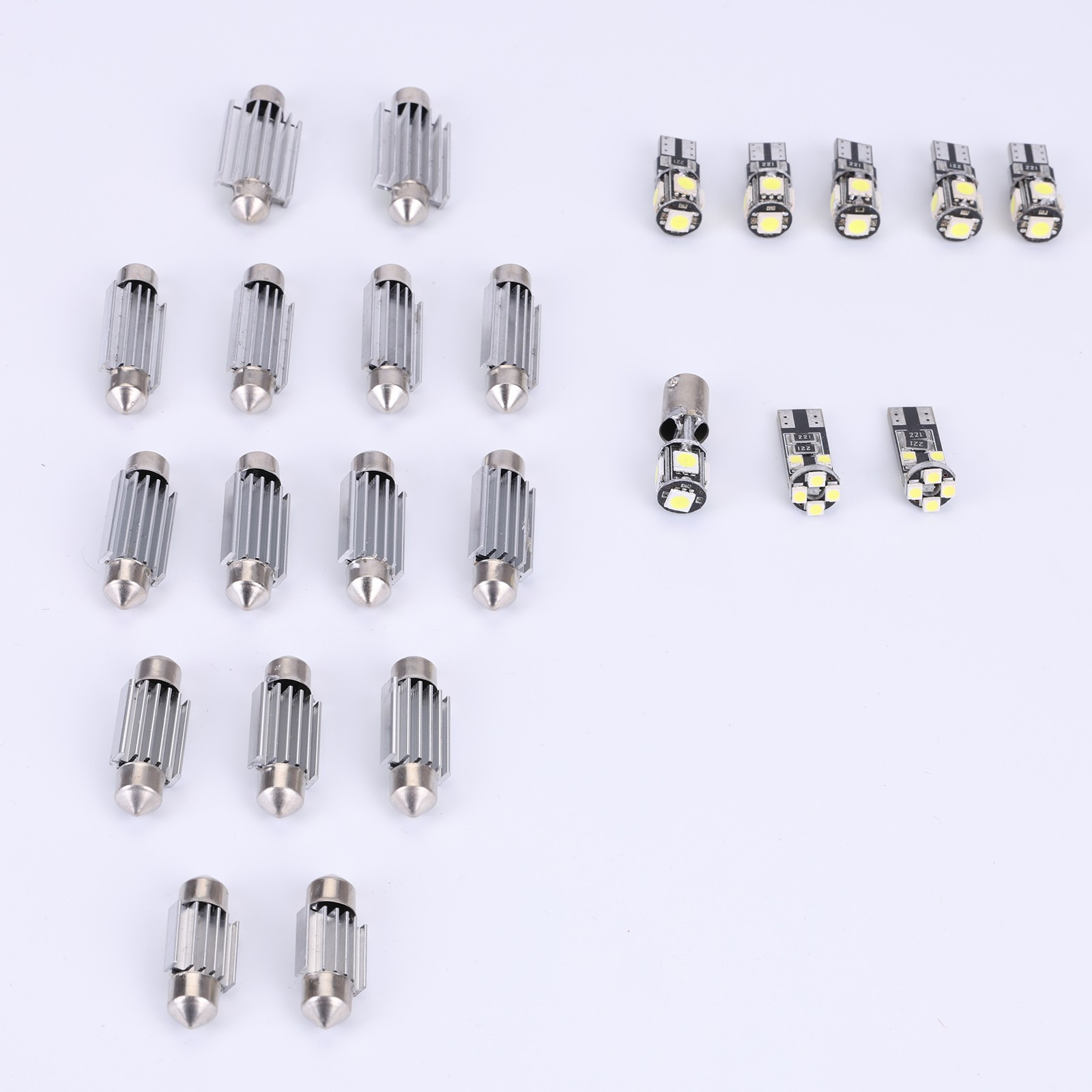 New 23x left right Car Side Marker Lights For 23Pcs LED Car Light Bulb Kit Set