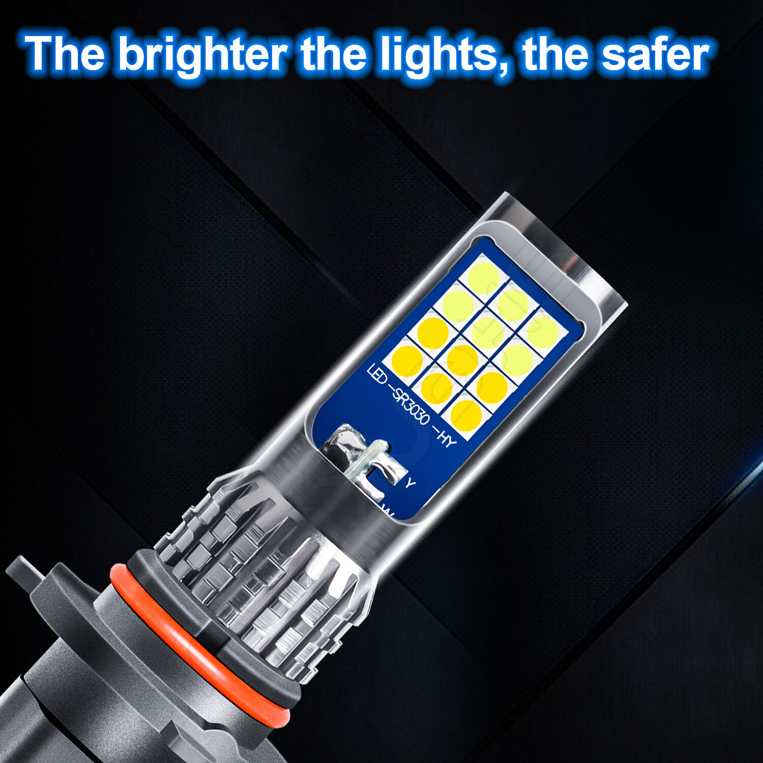 9006 Switchback Dual Color White YELLOW Daytime Running Light Bulb|Fog|Headlight