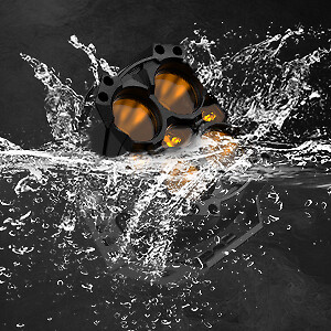 NOVSIGHT CYBER 2X 6 Inch LED Pods Lights Driving Lamp Waterproof Off Road IP68