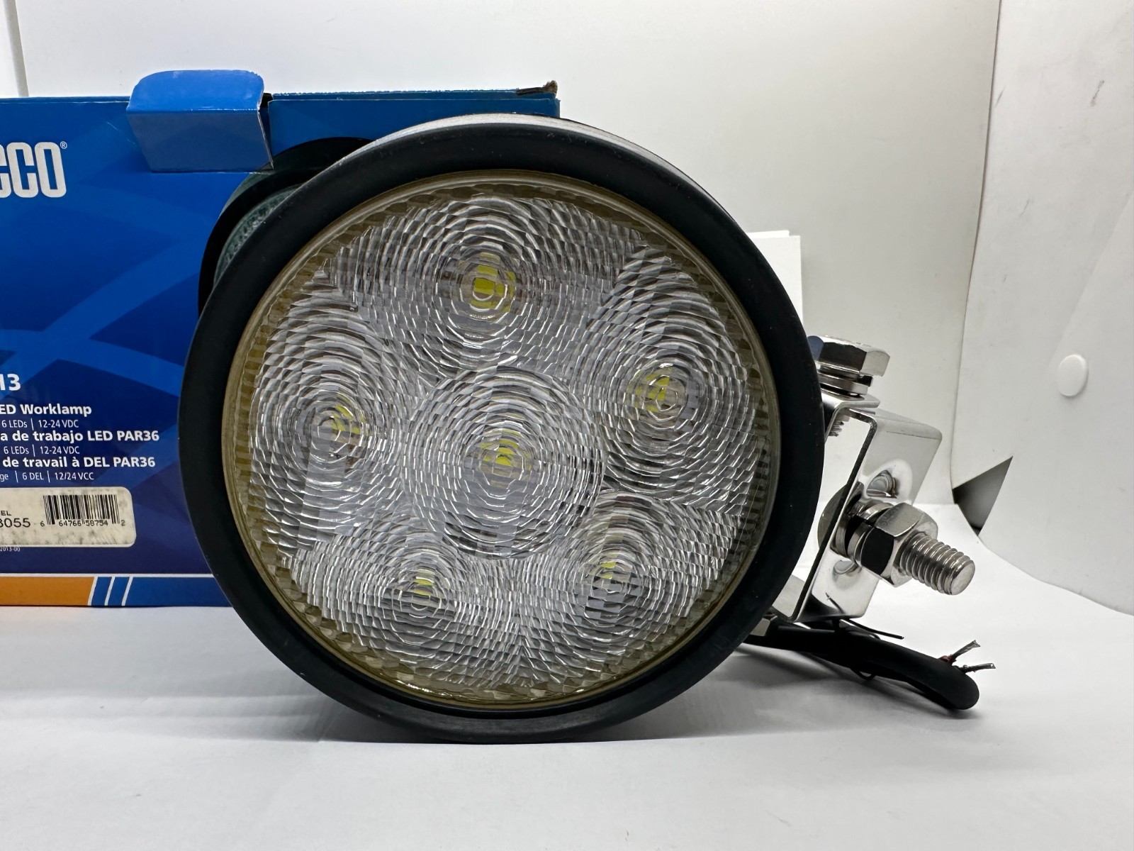 ECCO E92013 Round LED Spot & Flood Beam Work Light for Truck Tractor SUV