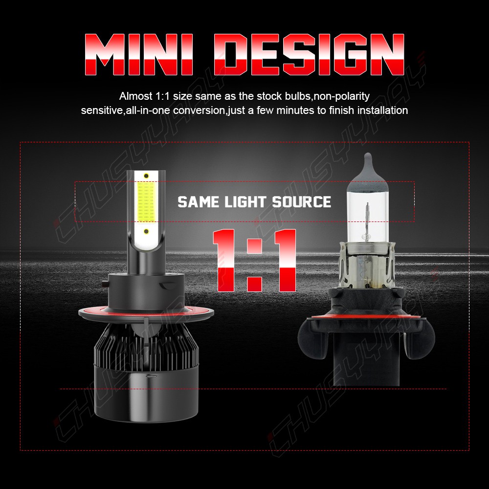 For Ford F250 F350 F450 2005-2019 6x 6500K White LED Headlight + Fog Light Bulbs