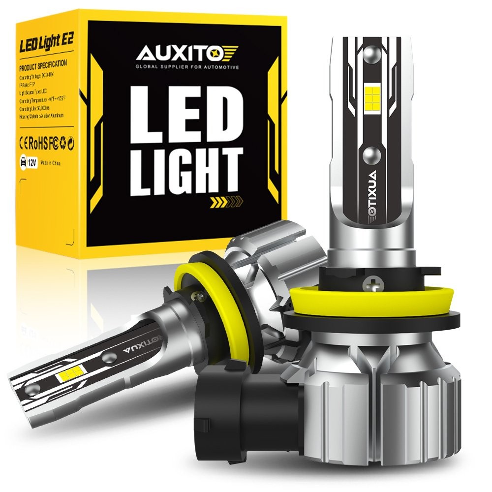 CANBUS H11 H8 LED Headlight Bulbs White 80000LM High/Low Beam 6500K Super Bright