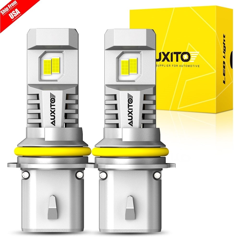 AUXITO 9007 HB5 LED Headlight High Low Beam Bulbs Kit 6000K White Super Bright