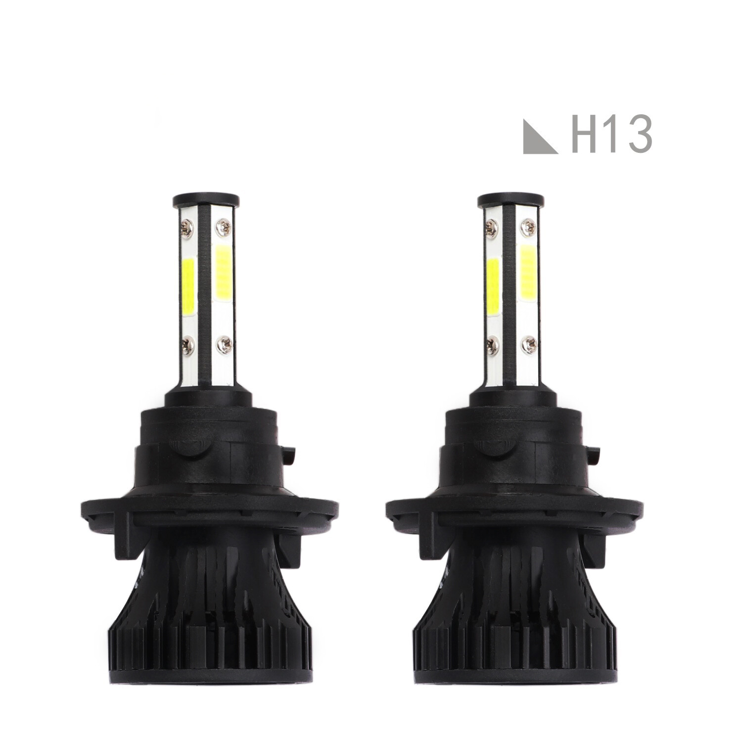 For Chrysler Aspen 2007-2009 Combo 9008 H13 9145 LED Headlight Fog Light 4 Bulbs