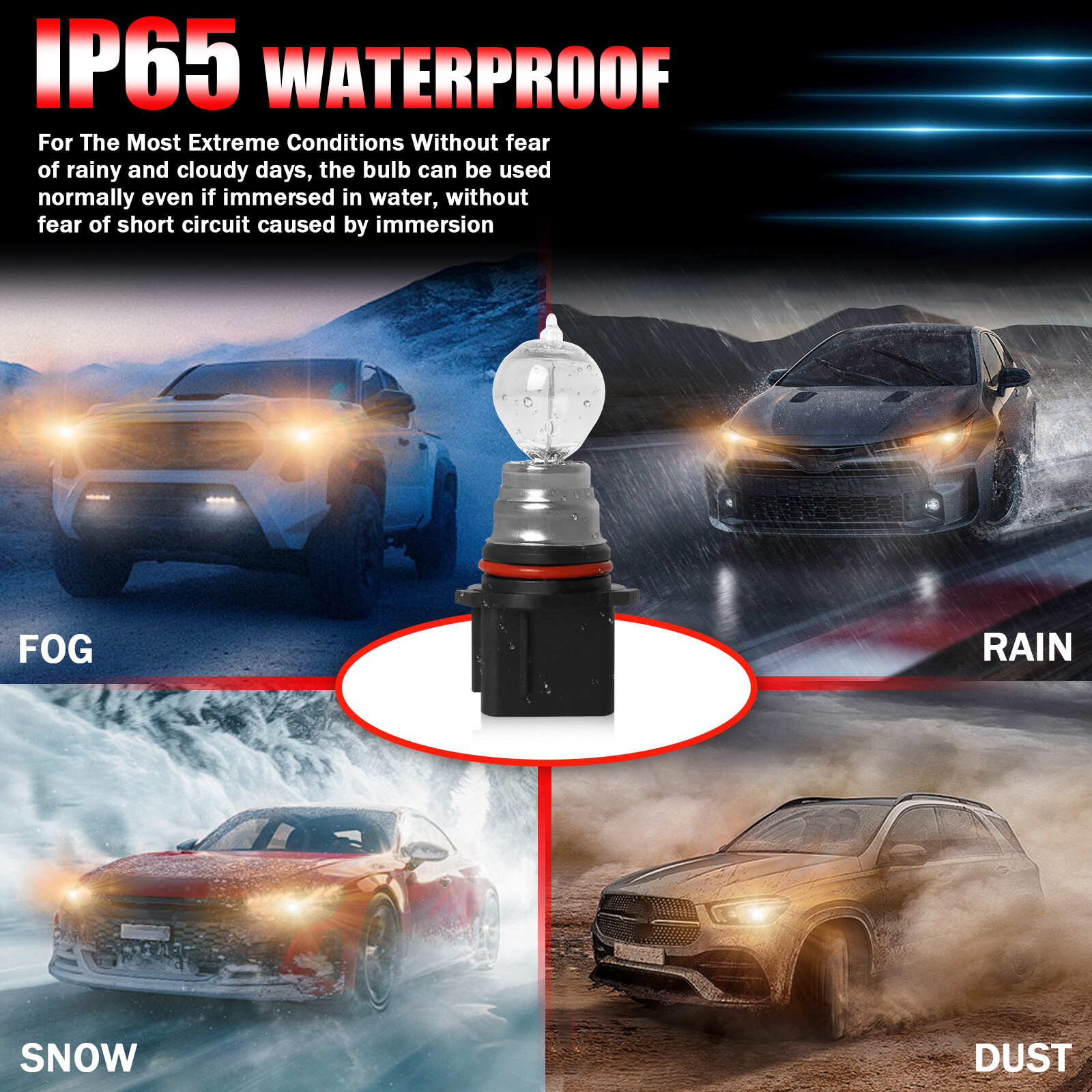 2Pcs PSX26W Halogen Fog Light Bulb Lamps 3400K 12278 for Chevy Tahoe 2015-2019