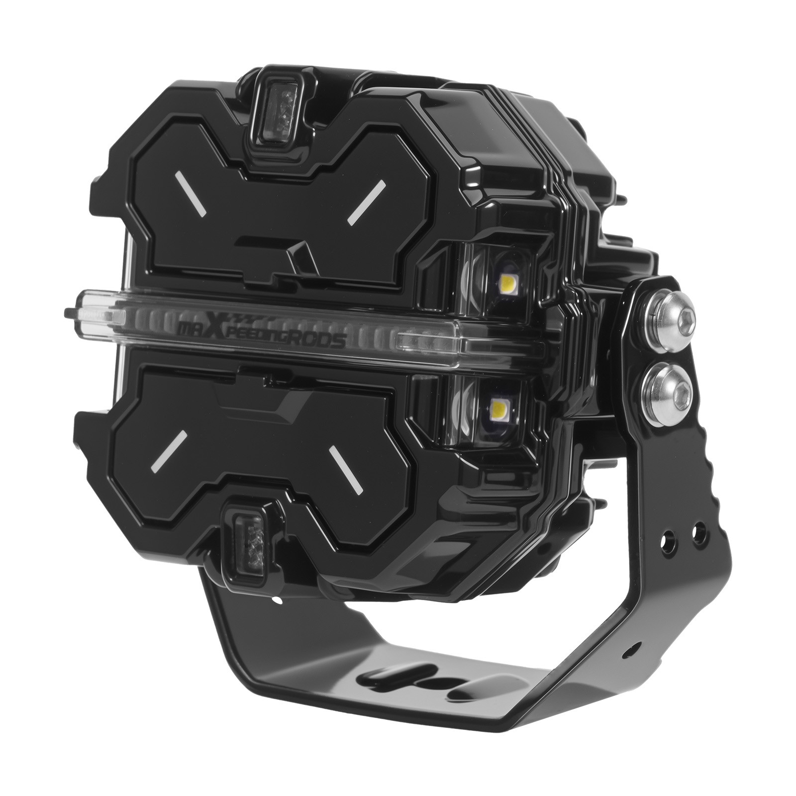 LED Pod Light Pods 3.5″ Spot Beam RGB Background Aluminum Housing Off Road Light