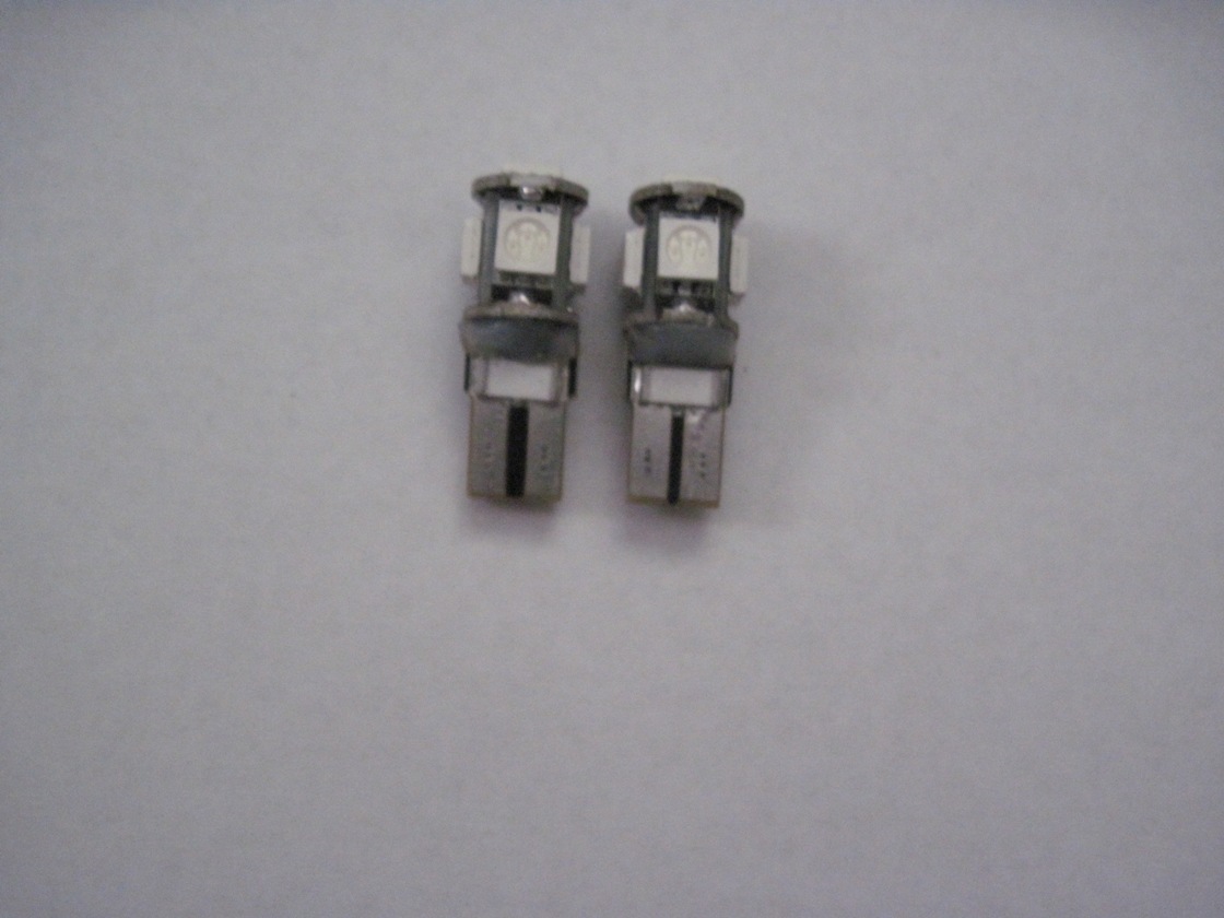 10 pcs Canbus Error Free T10 194 W5W led 5-5050 smd Fit BMW Benz Ultra Blue