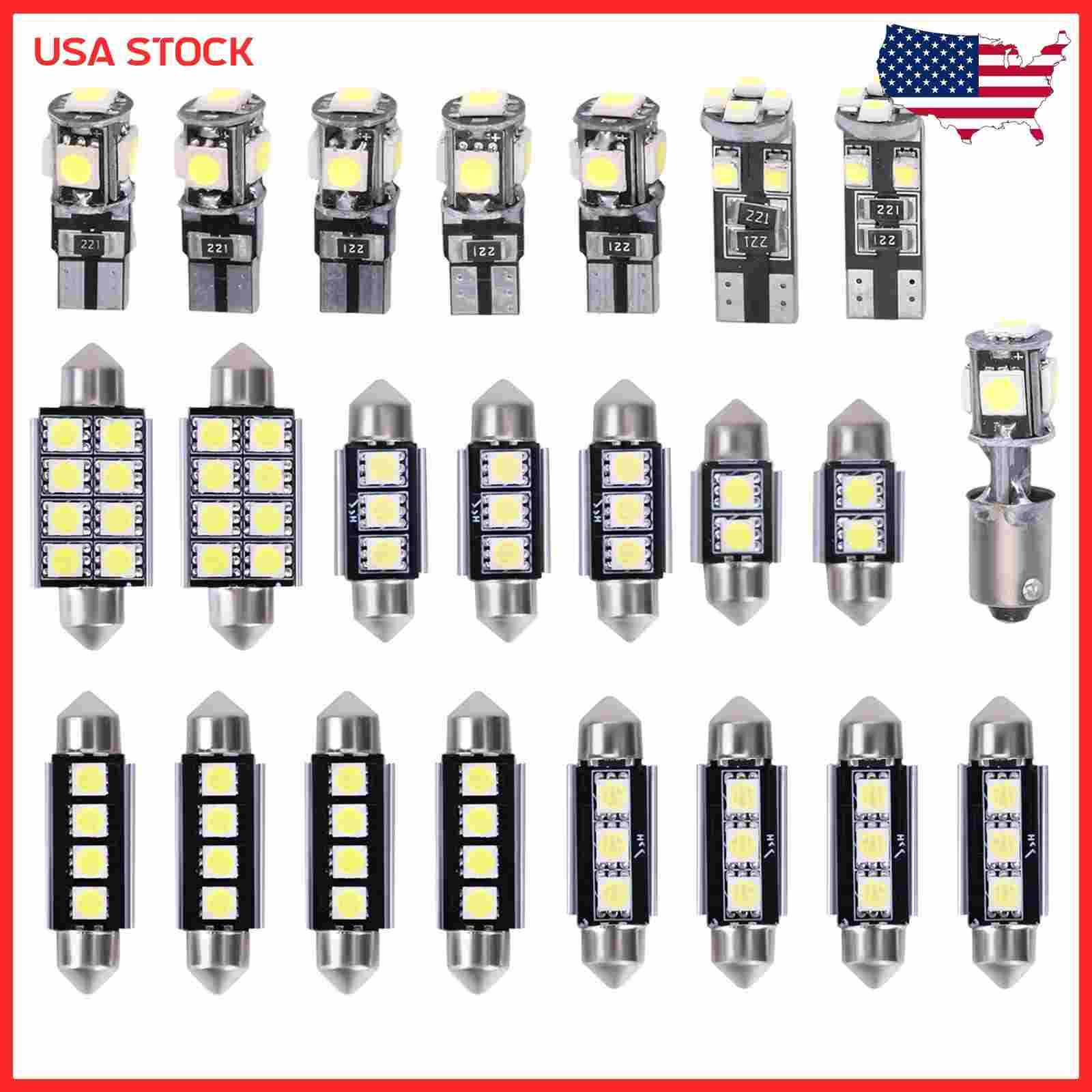 New 23 left right Car Side Marker Lights For 23Pcs LED Car Light Bulb Kit Set