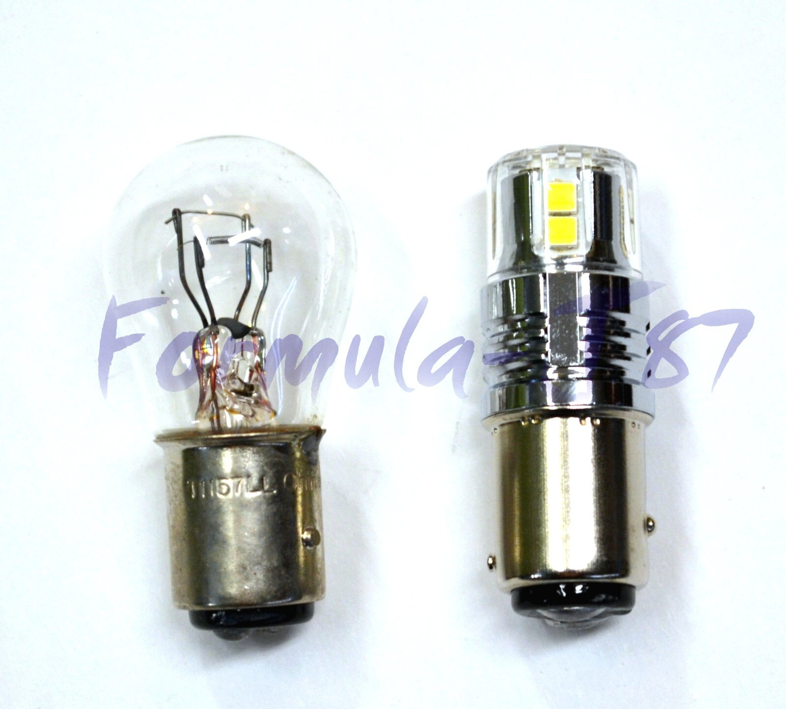 LED 15W 1157 Red Two Bulbs Light Rear Turn Signal Parking Replacement Upgrade OE