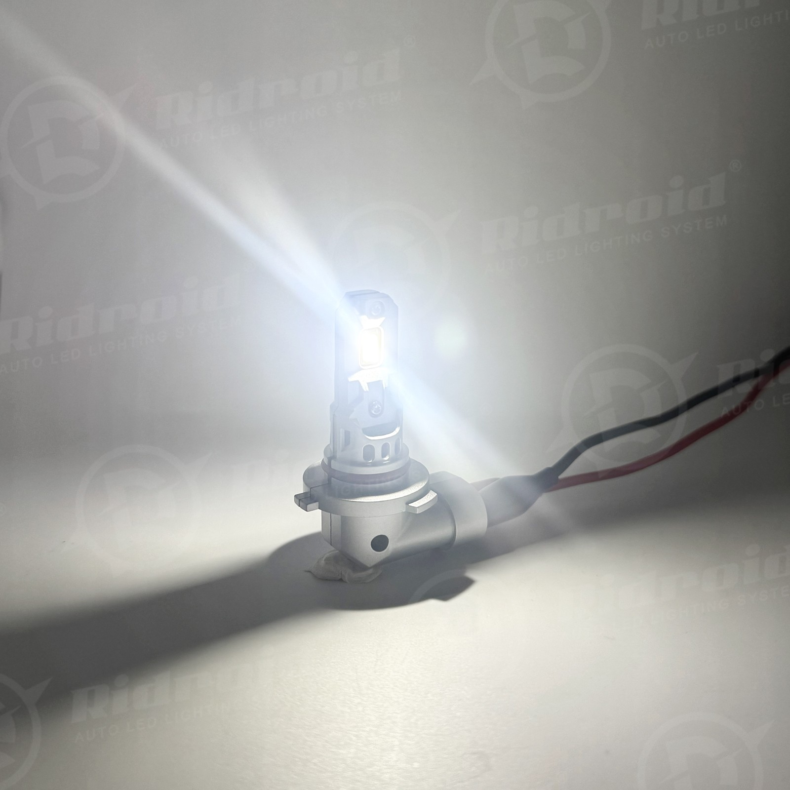 RIDROID 9005 H11 LED Headlight Super Bright Bulbs Kit 6000K White High&Low Beam