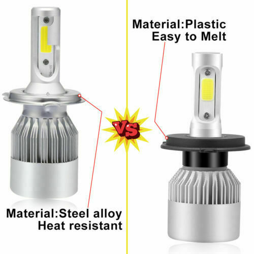 For Yamaha Majesty Vino Zuma Scooter 100W LED Super White Headlight Bulbs Lamp