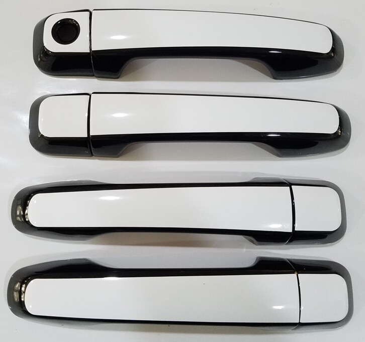 Custom Black OR Chrome Door Handle Covers 2010-2022 Toyota 4Runner U PICK CLR