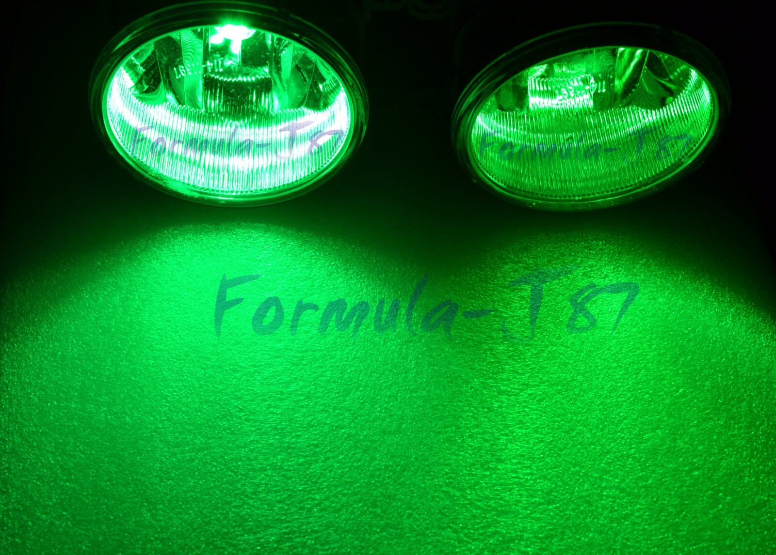 LED Kit F15 140W 9003 HB2 H4 Green Two Bulbs Head Light Dual High Low Beam