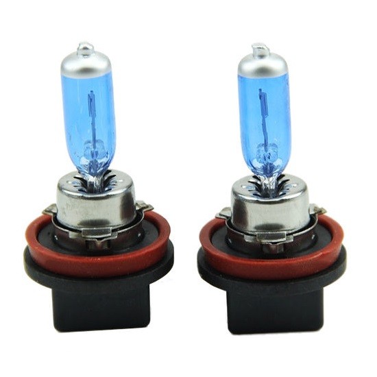2x H11 Halogen 100W 12V Low-Beam Headlight/Fog/Driving Light Bulbs Bright White
