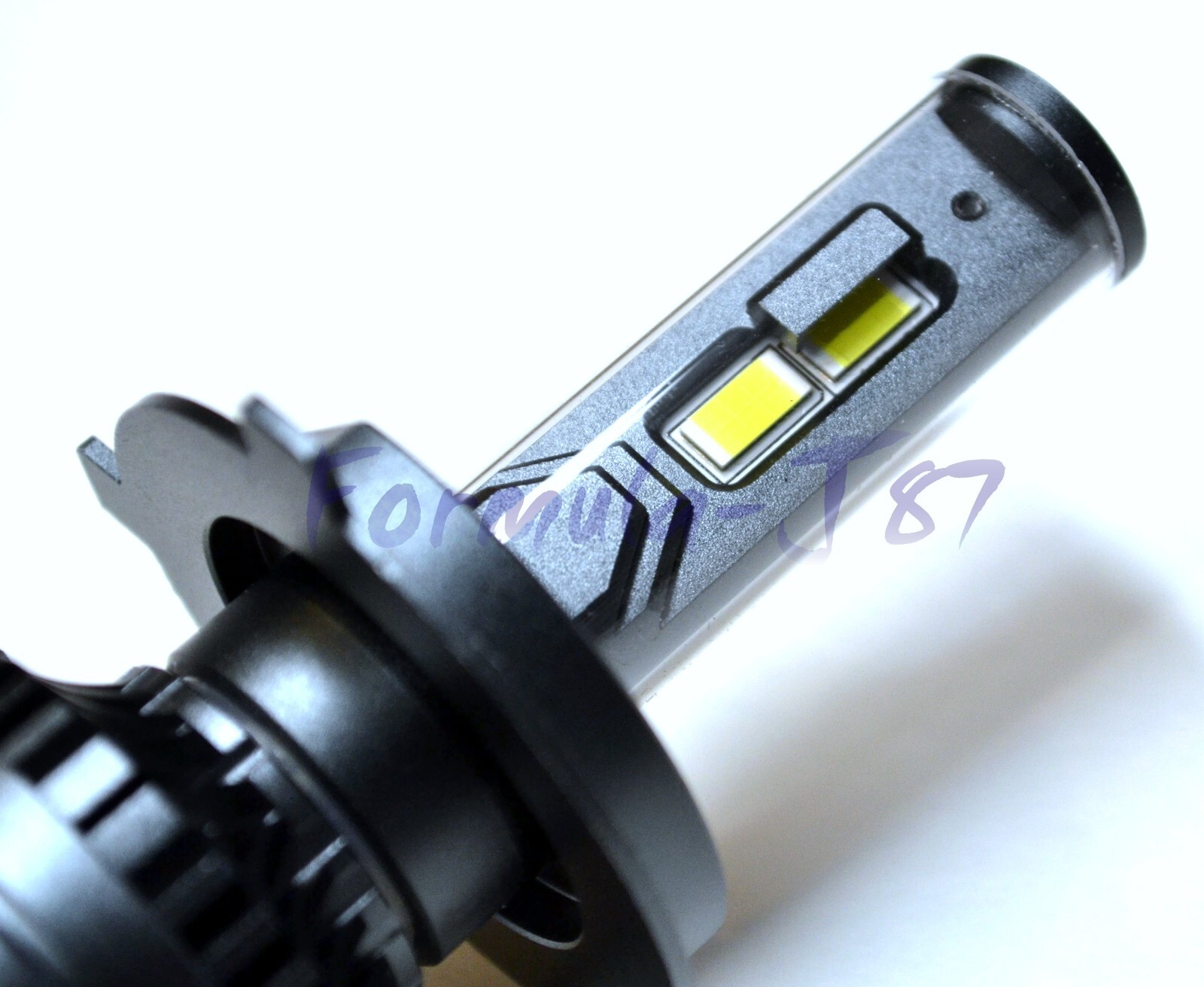 LED Kit F15 140W 9003 HB2 H4 Green Two Bulbs Head Light Dual High Low Beam