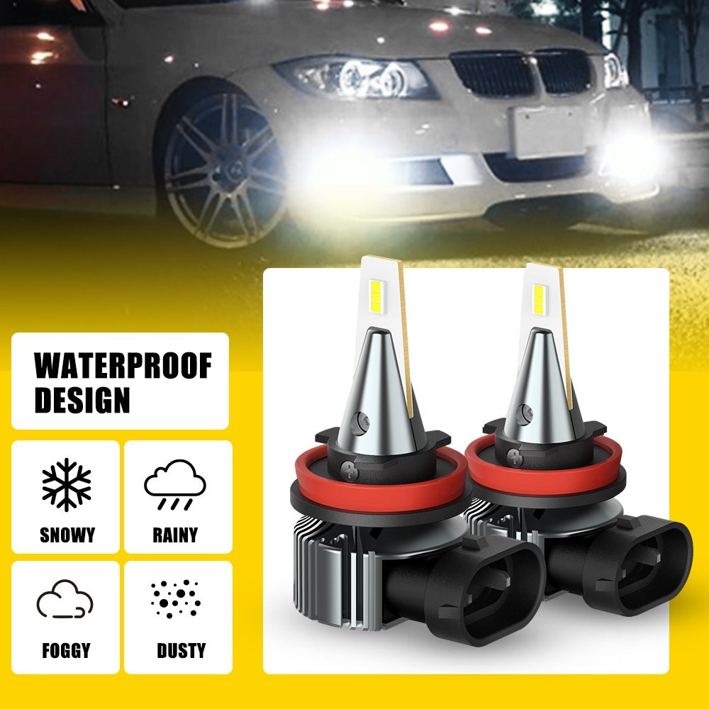 H11/H8/H9 100W LED CANBUS Fog Conversion Light Bulb Driving Lamp 6500K HID White