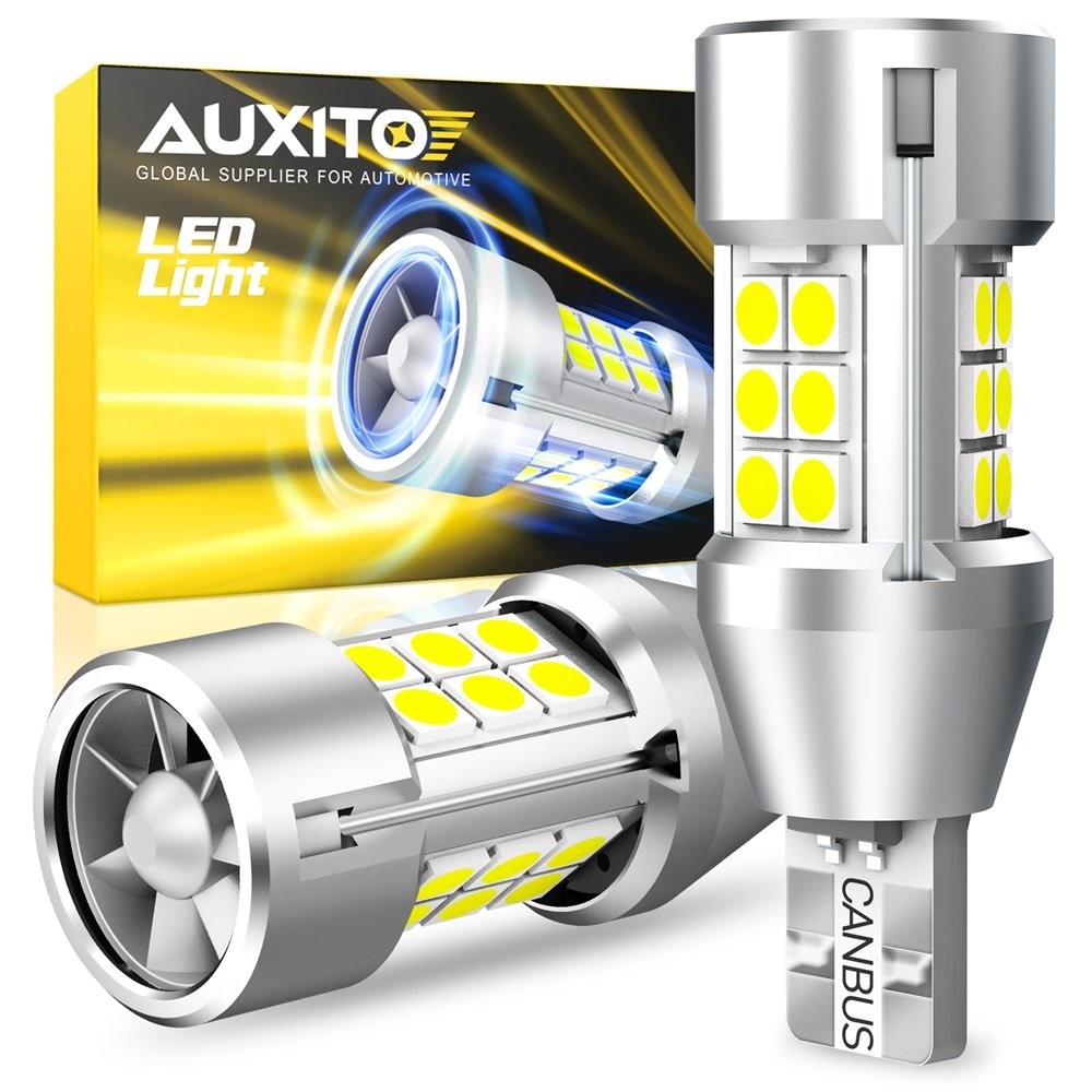 CANBUS AUXITO T15 912 921 W16W SMD 18-LED Backup Reverse Light Waterproof 2/4PCS