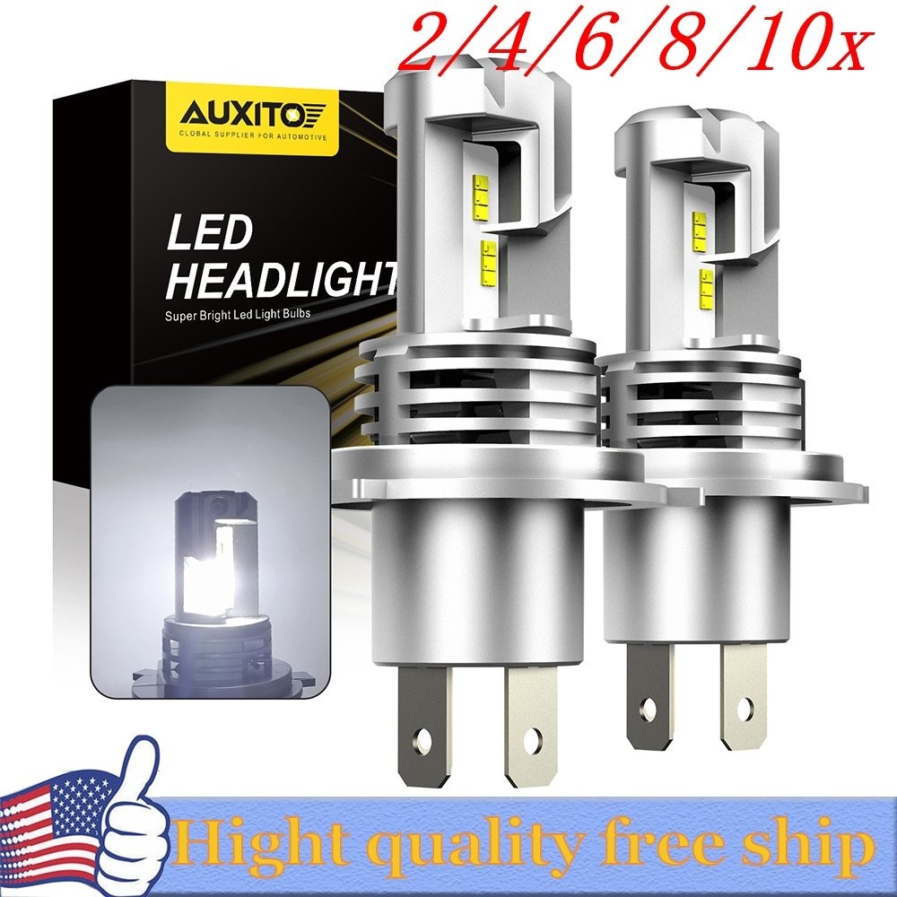 2/4X H4 9003 High Low Beam Combo 2 Super White 80000LM Kit LED Headlight Bulb EK