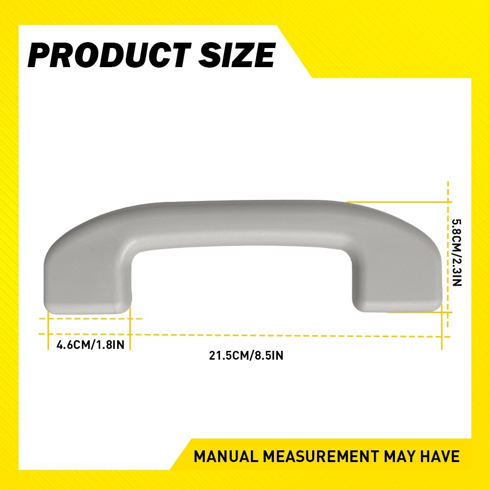Gray Front Roof Pull Grab Handle For Nissan Sentra 2013-2019 73940-6CA0A 1-5SET