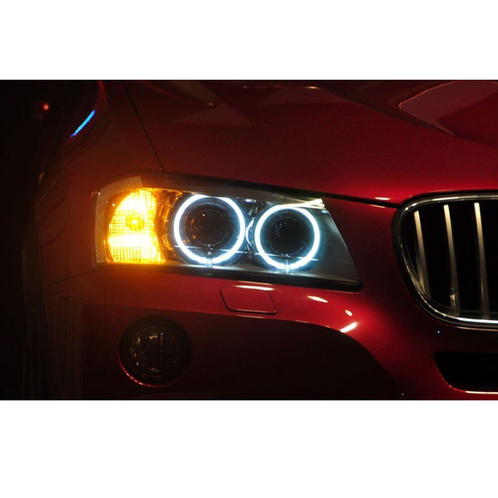 For BMW 323i 325i 328i 335i E90 E92 2xH8 LED 120W per Angel Eyes Halo Ring Bulbs
