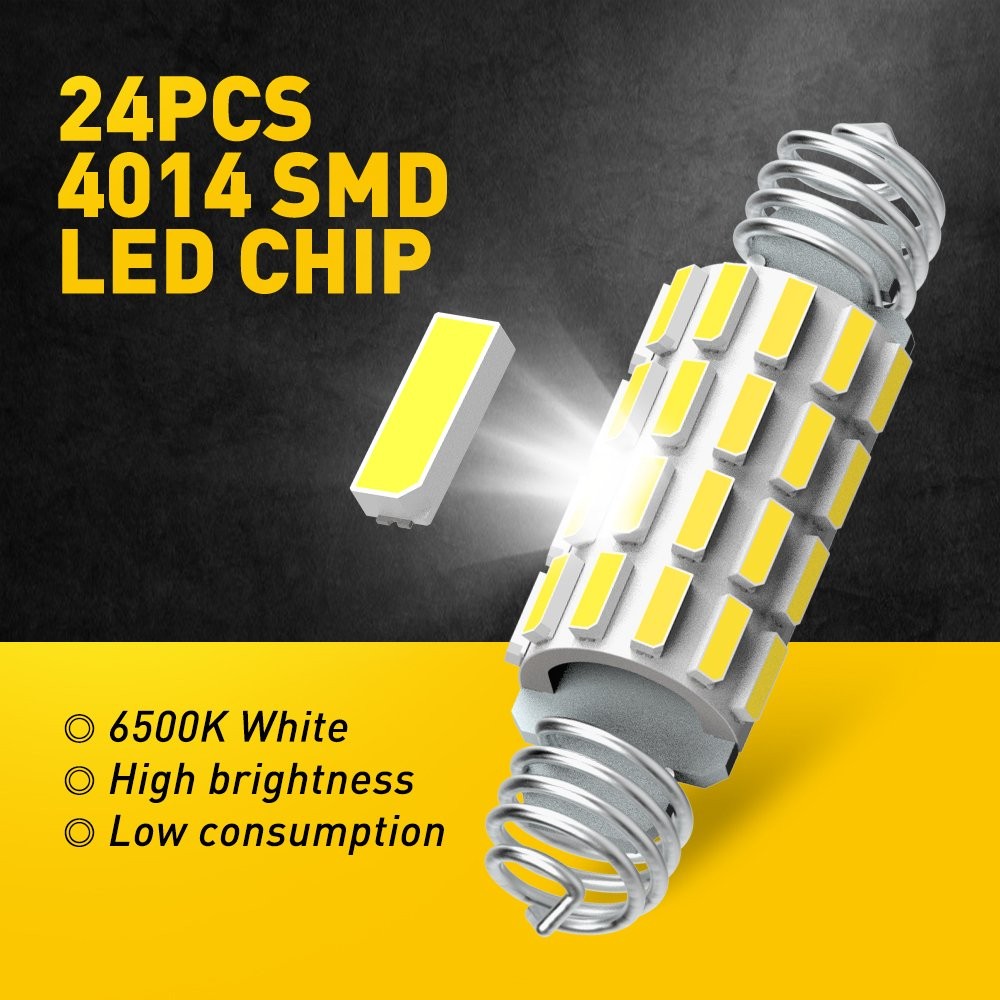 AUXITO 39MM-42MM 578 211-2 LED Interior Bulb Dome Map Light 6500K White 1000LM