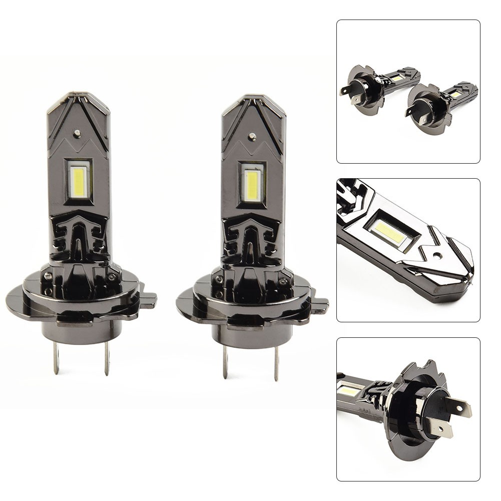 None LED Bulbs Headlight Car 2 Pcs/Set Car Accessories LED Headlight Bulbs