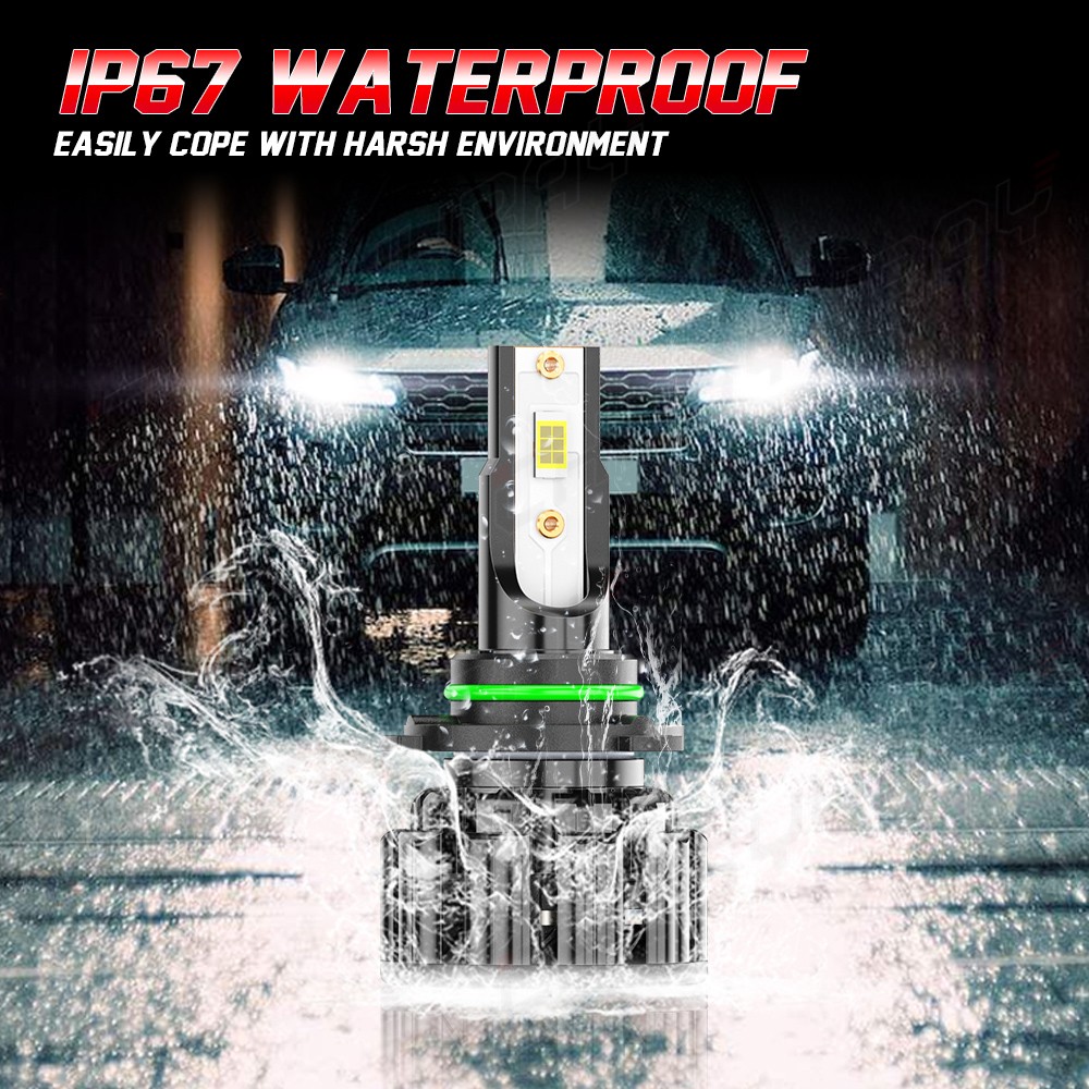 Chusyyray 80W 9006 HB4 LED Headlight Bulbs Low Beam Kits 6000K 8000LM Z3 Series