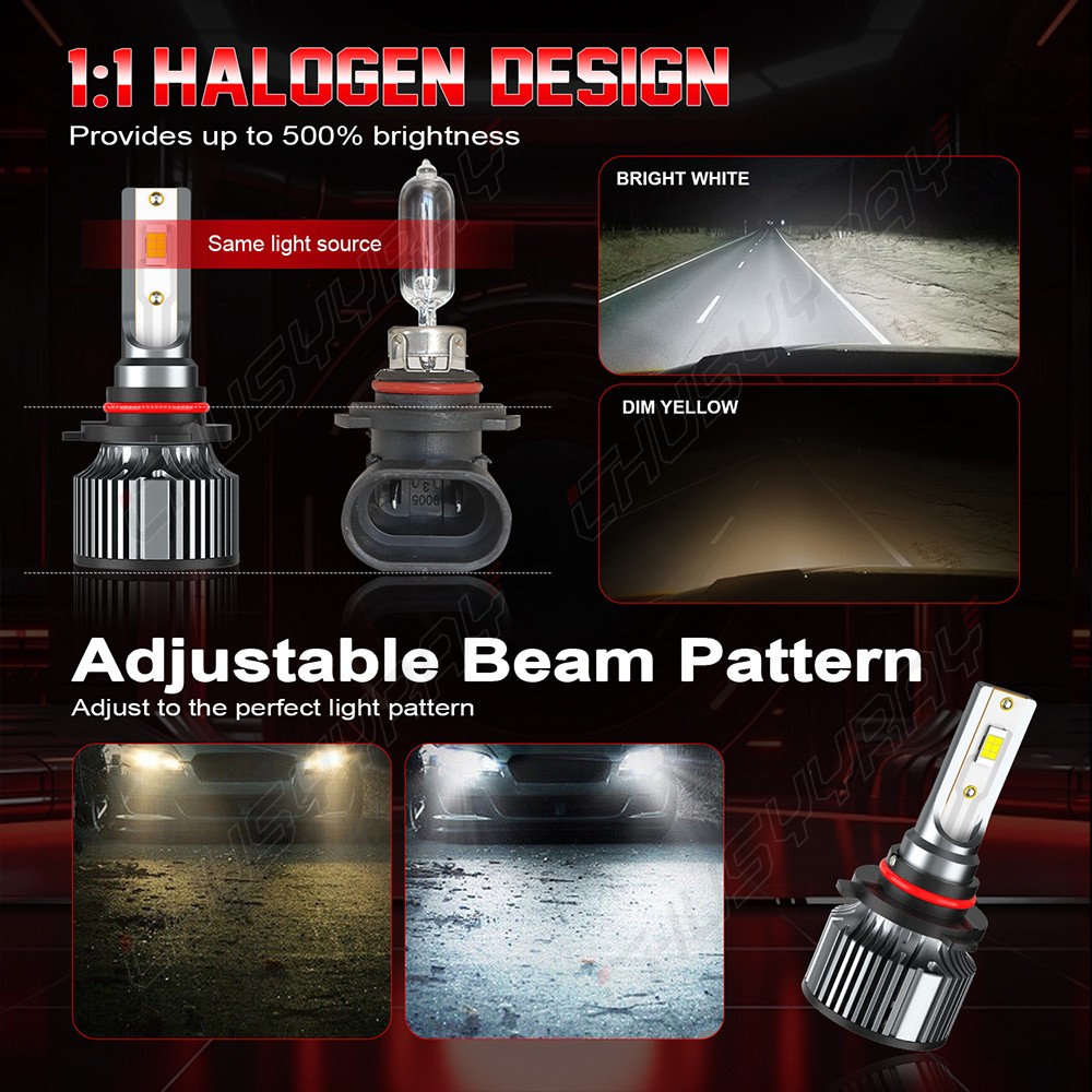 For Mazda CX-5 2013 2014 2015 2016 – 4X White LED Headlight High Low Bulbs