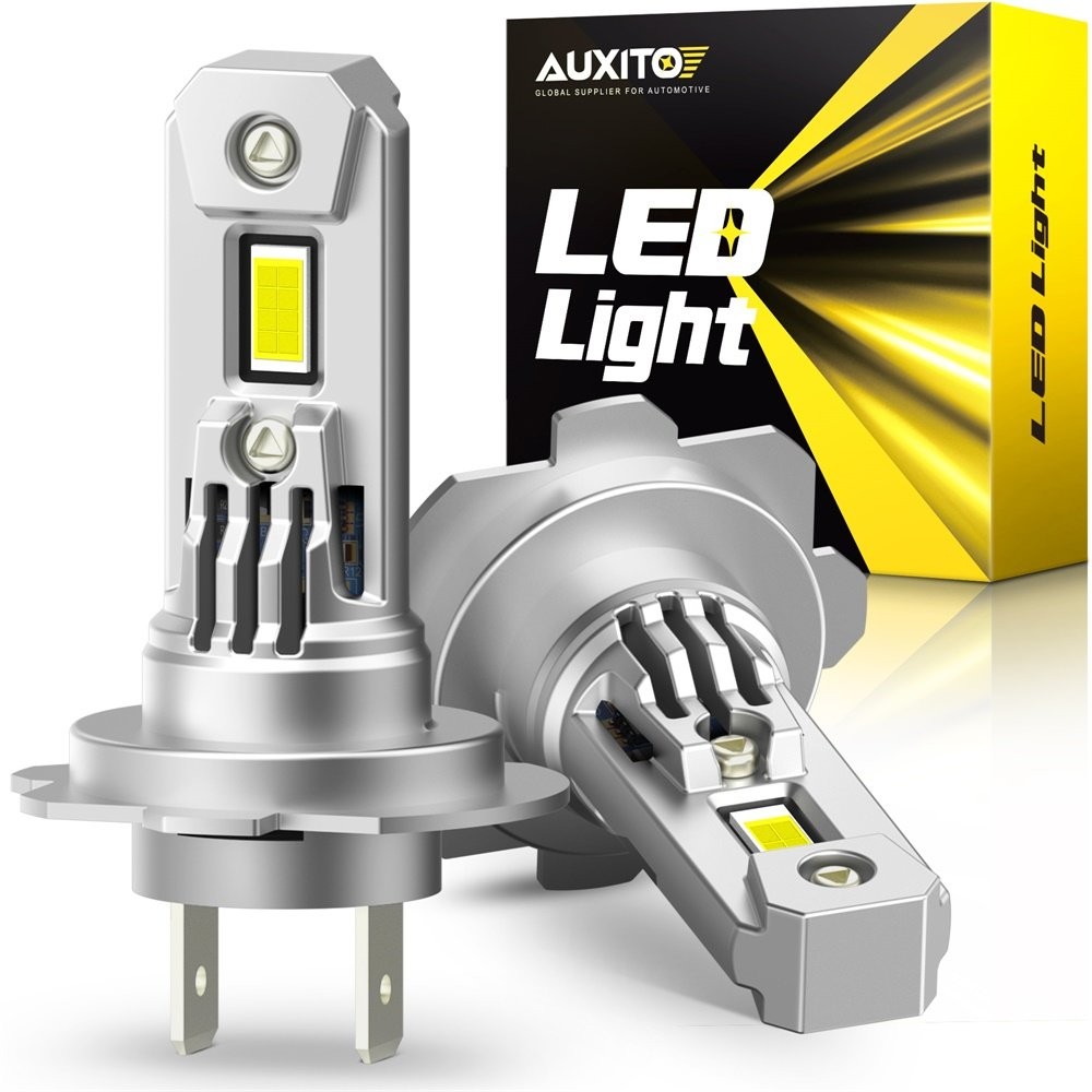 2x H7 LED Headlight Bulb High or Low Beam Super White 30000LM Lights 1-10Set