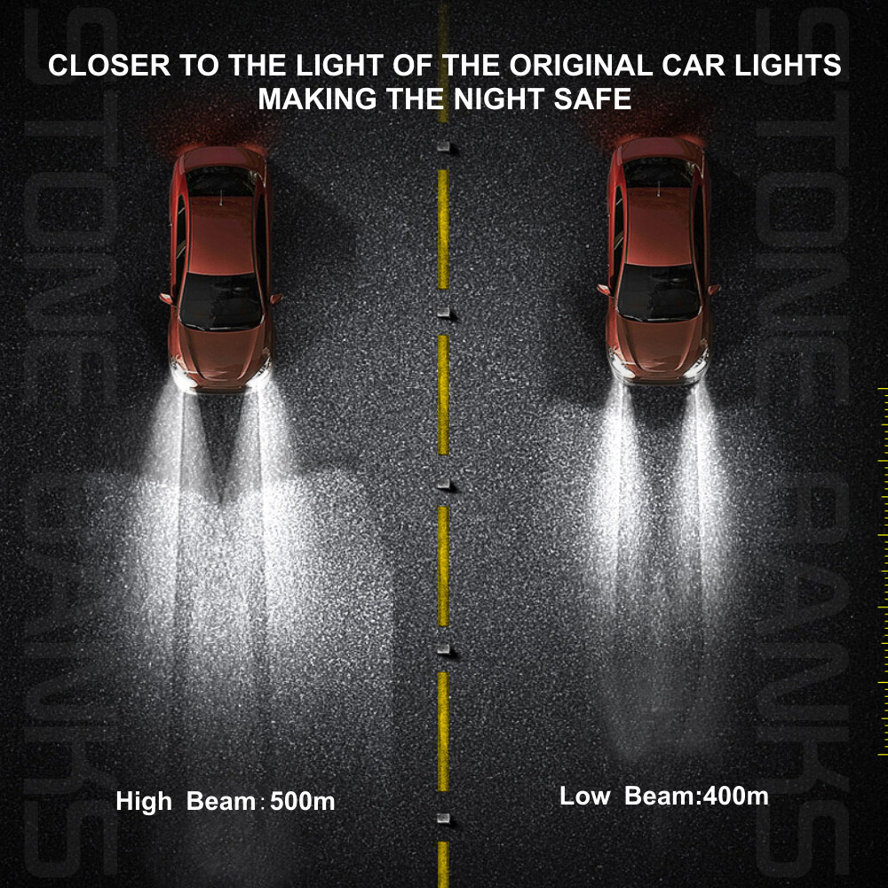 Whosesales 20X 9007 HB5 LED Headlight Bulbs Kit High Low Beam 6000K Super White