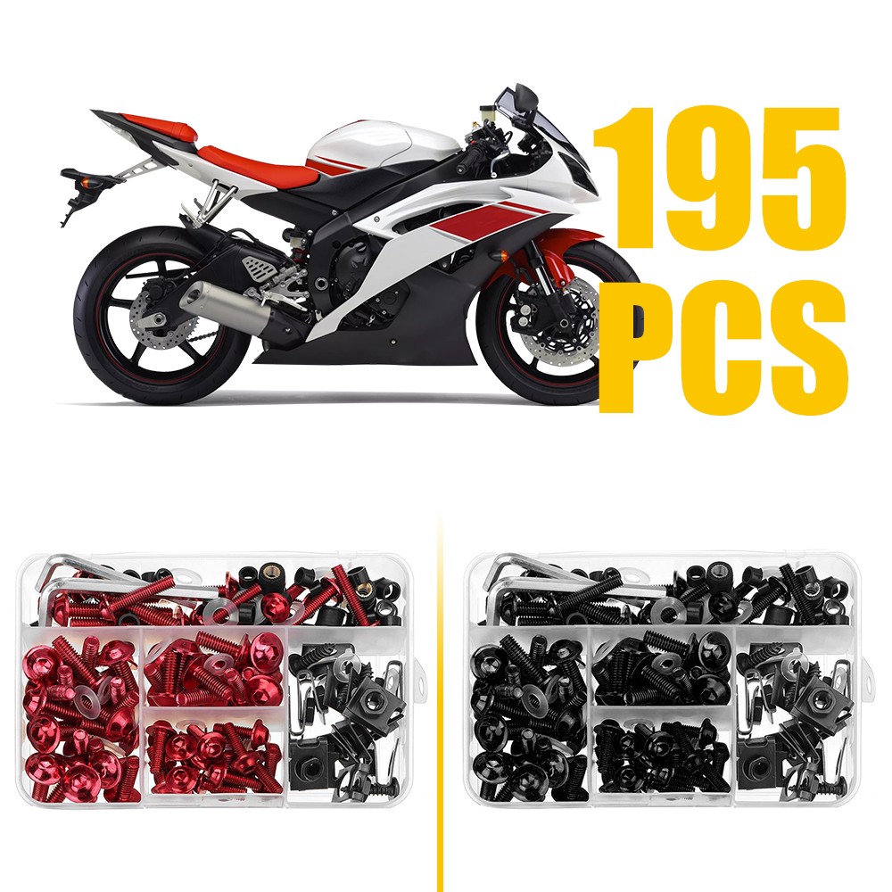Complete Fairing Bolt Body Screws Kit Set For Yamaha YZF R6 R1 R6S YZF600R FZ6/R