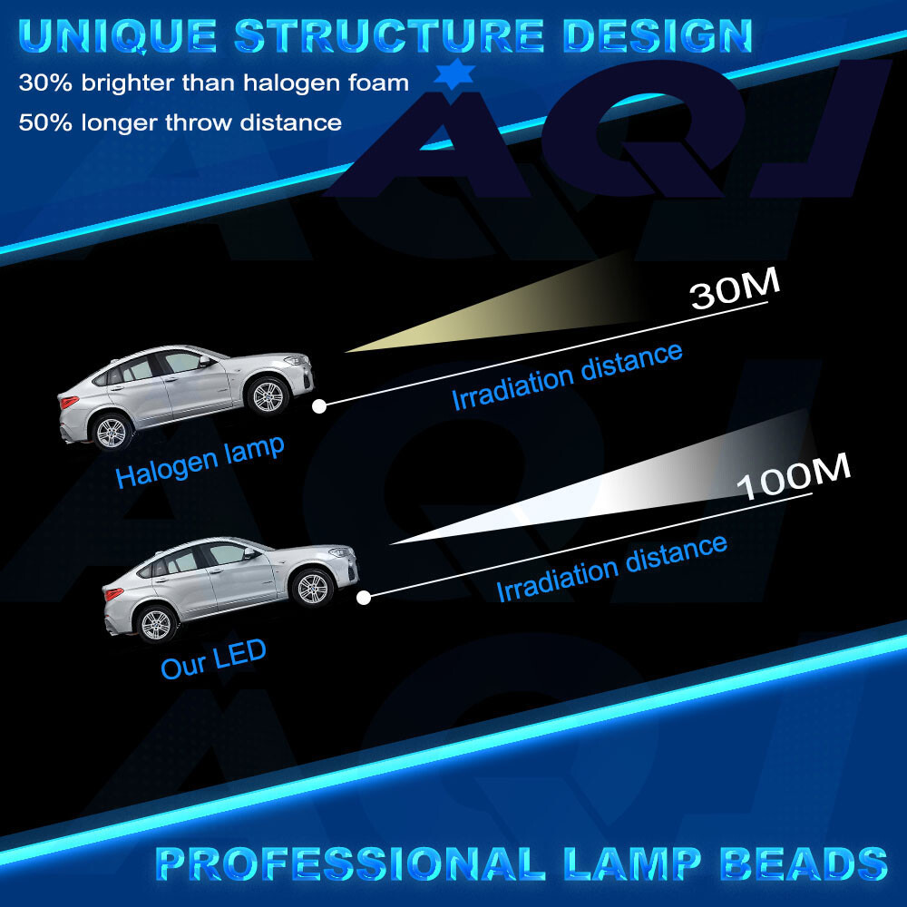 Front LED Headlight Bulb FIT FOR CHEVROLET BLAZER 2019-2020 High/Low Beam 6000K
