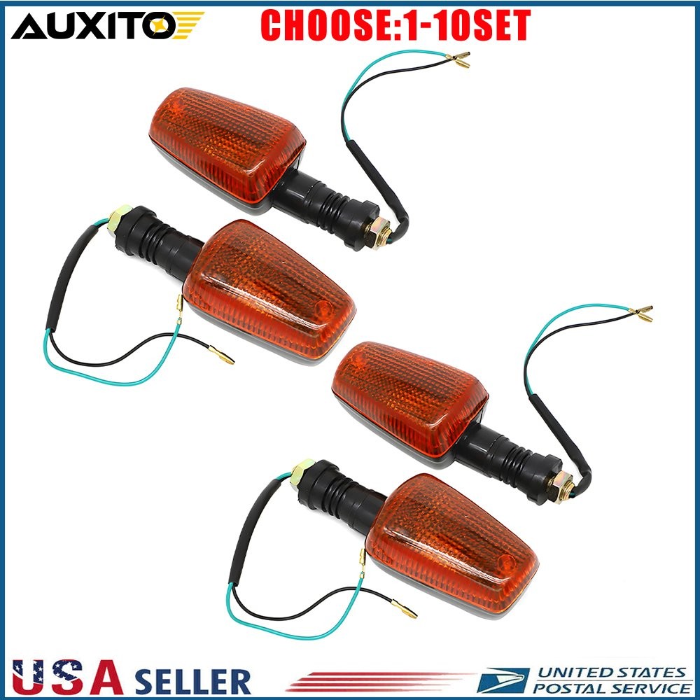 Turn Signal Indicators Blinker Light for Yamaha FZR400 FZR600 TW200 XT225 4-20X