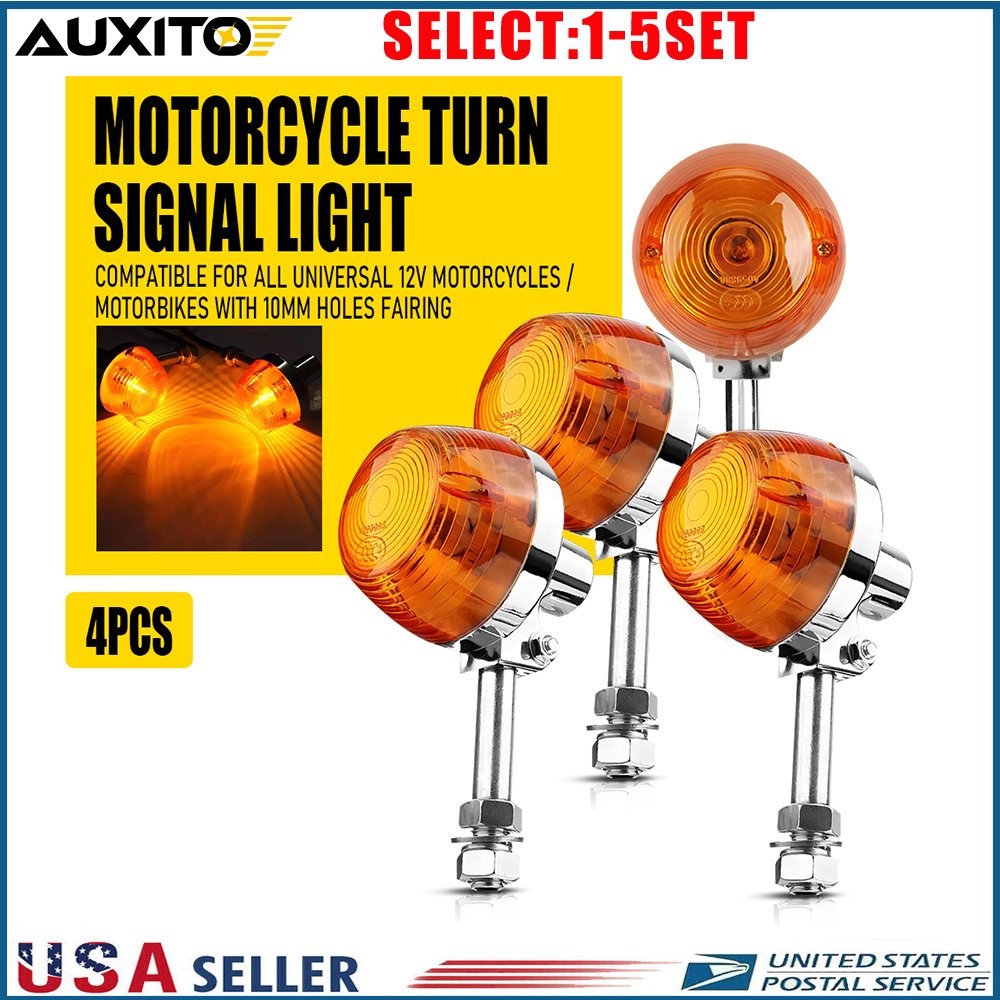 Motorcycle Turn Signal Light For Yamaha Bolt XVS950 V Star 250 650 Tourer 4-20X