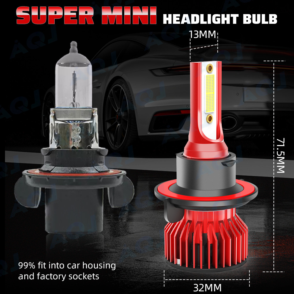 For Ford F-150 2004-2014 6x 6000K LED Headlight Bulbs High/Low Beam + Fog Light