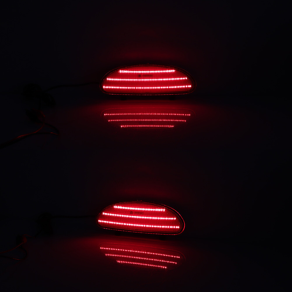 Fit Chevrolet Corvette C5 1997-2004 Inner Red LED Door Panel Reflector 10295148