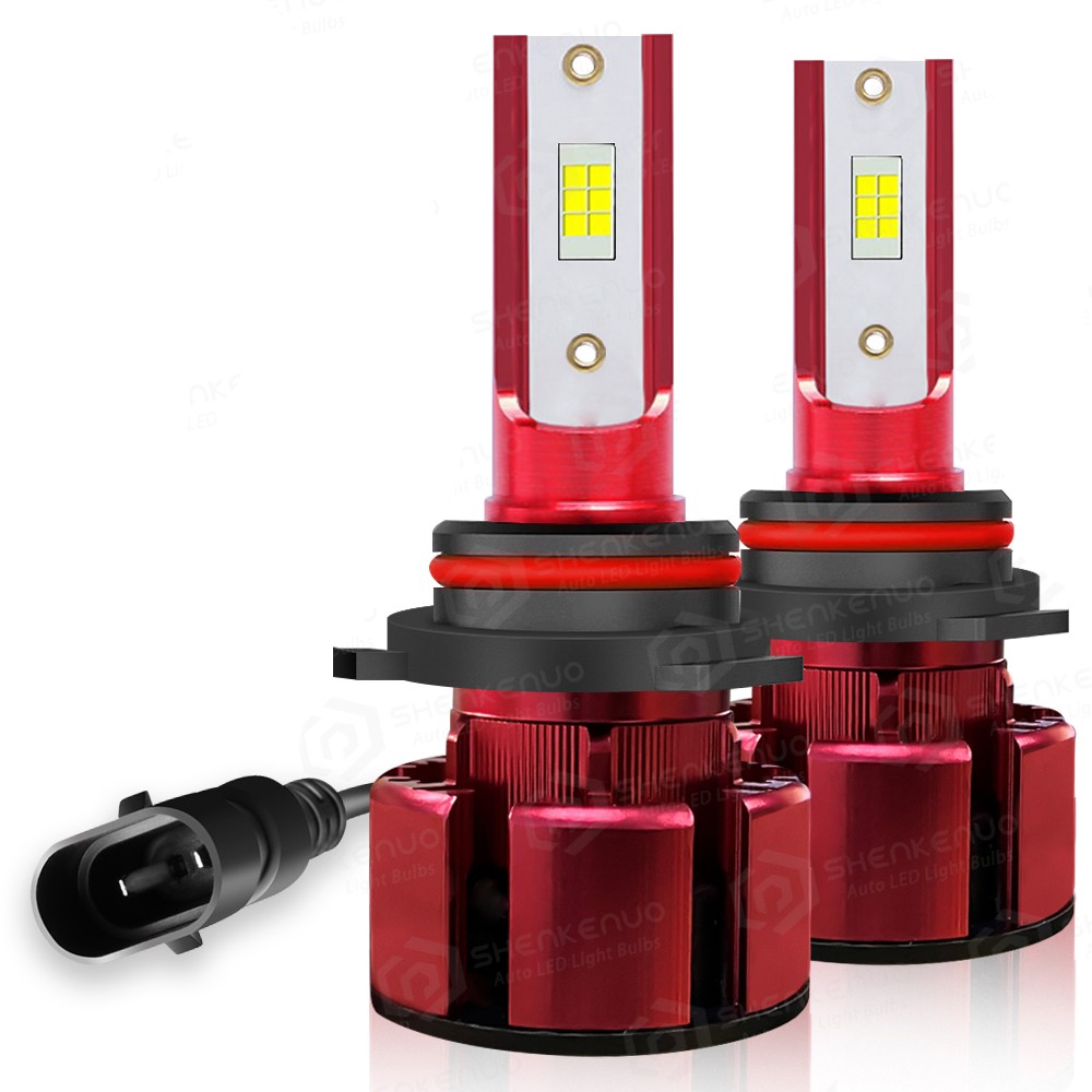 9012/HIR2 H16/5202 LED Headlight Fog Light Kit Bulbs White 6000K Plug&Play 4Pack
