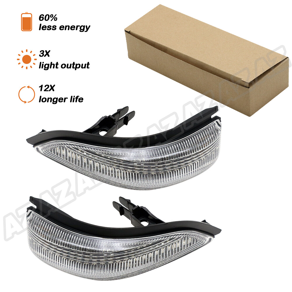 For Toyota Yaris Vitz Camry Saloon Sequential LED Side Mirror Turn Signal Lights